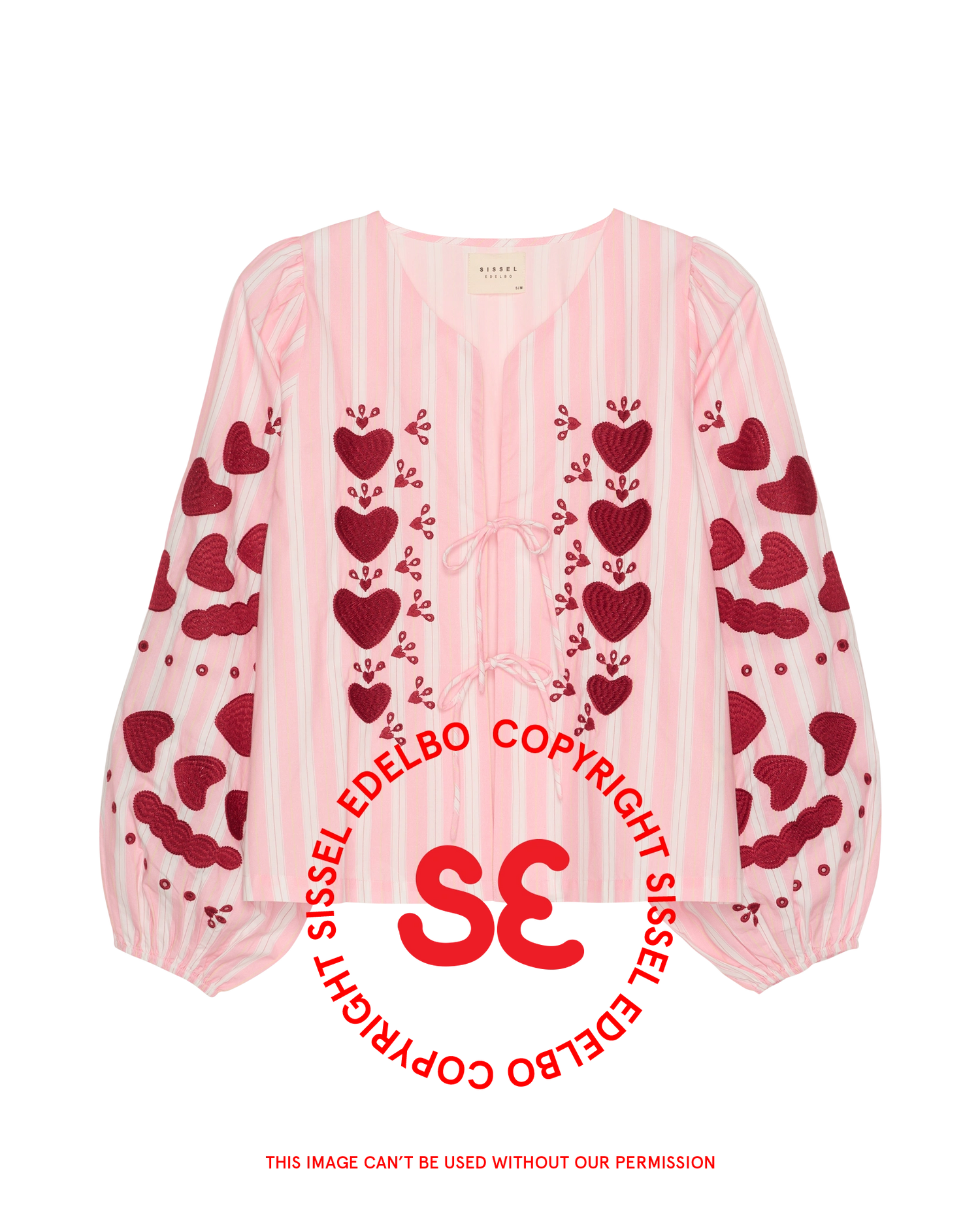 Elisabeth Top - Rose Stripes