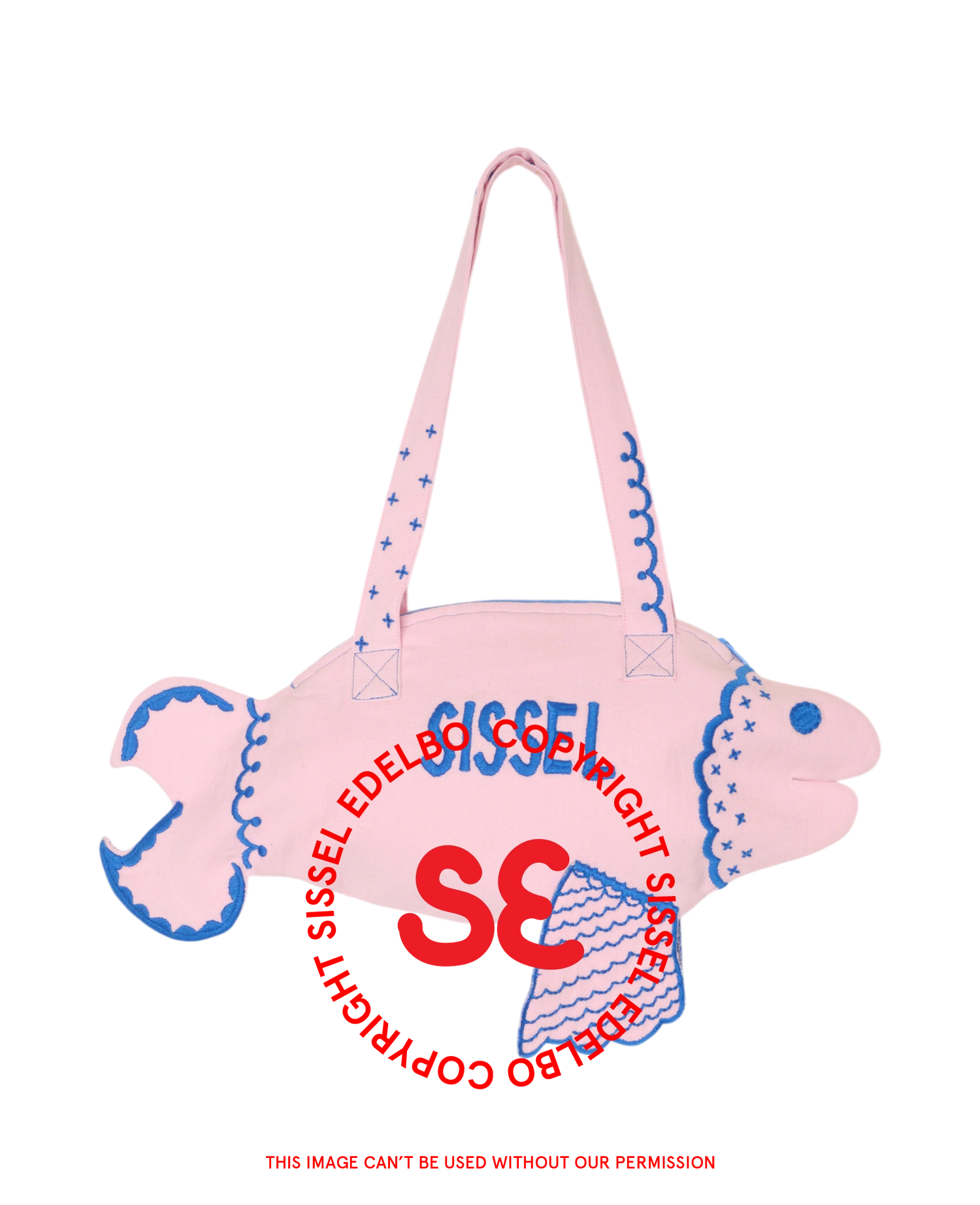 Fish MINI Bag - Light Pink