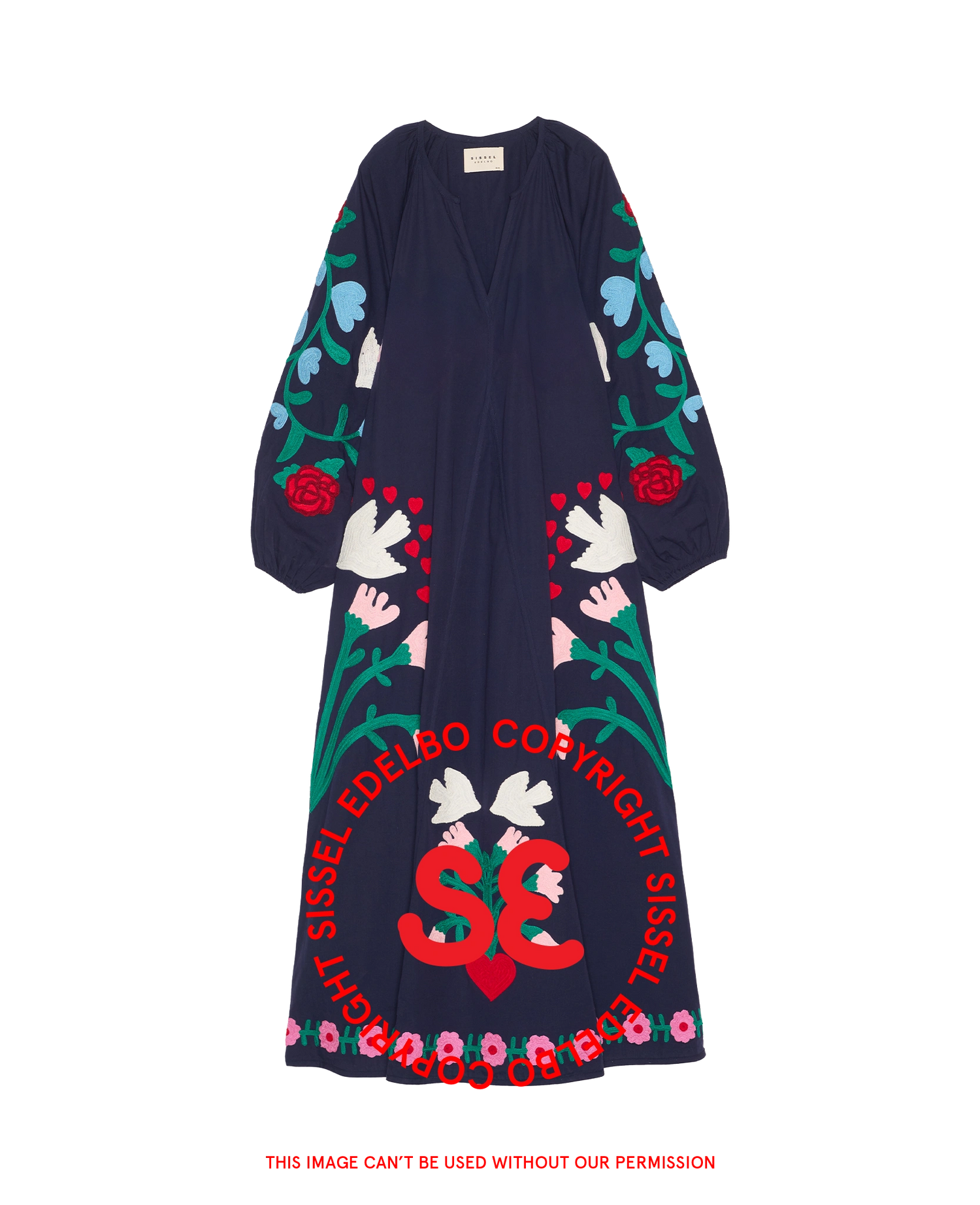 Fran Dress - Navy