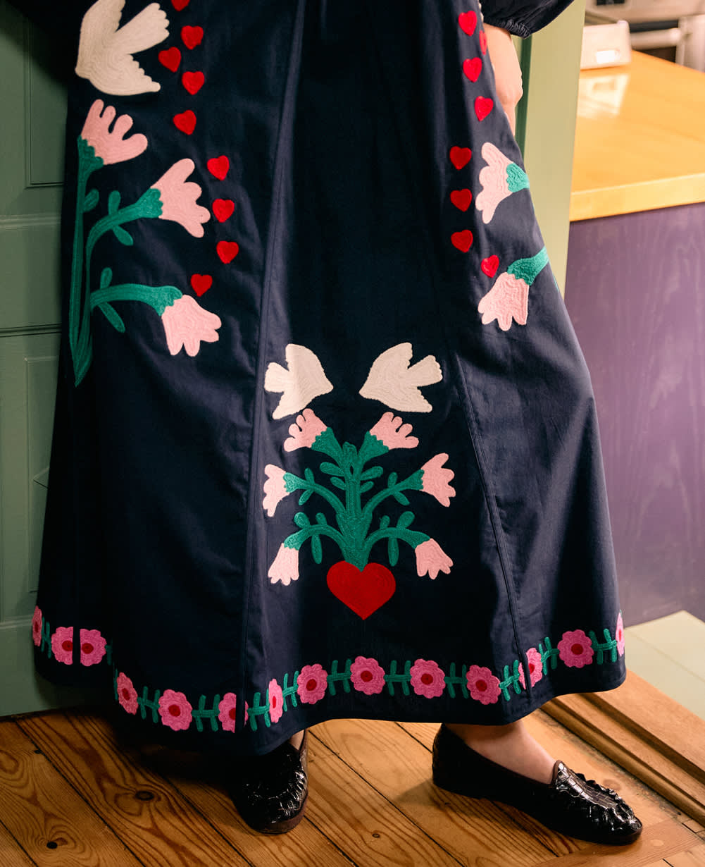 Fran Dress - Navy