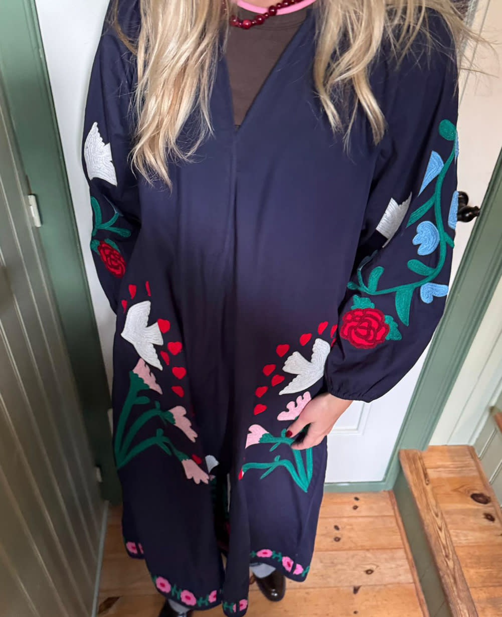 Fran Dress - Navy