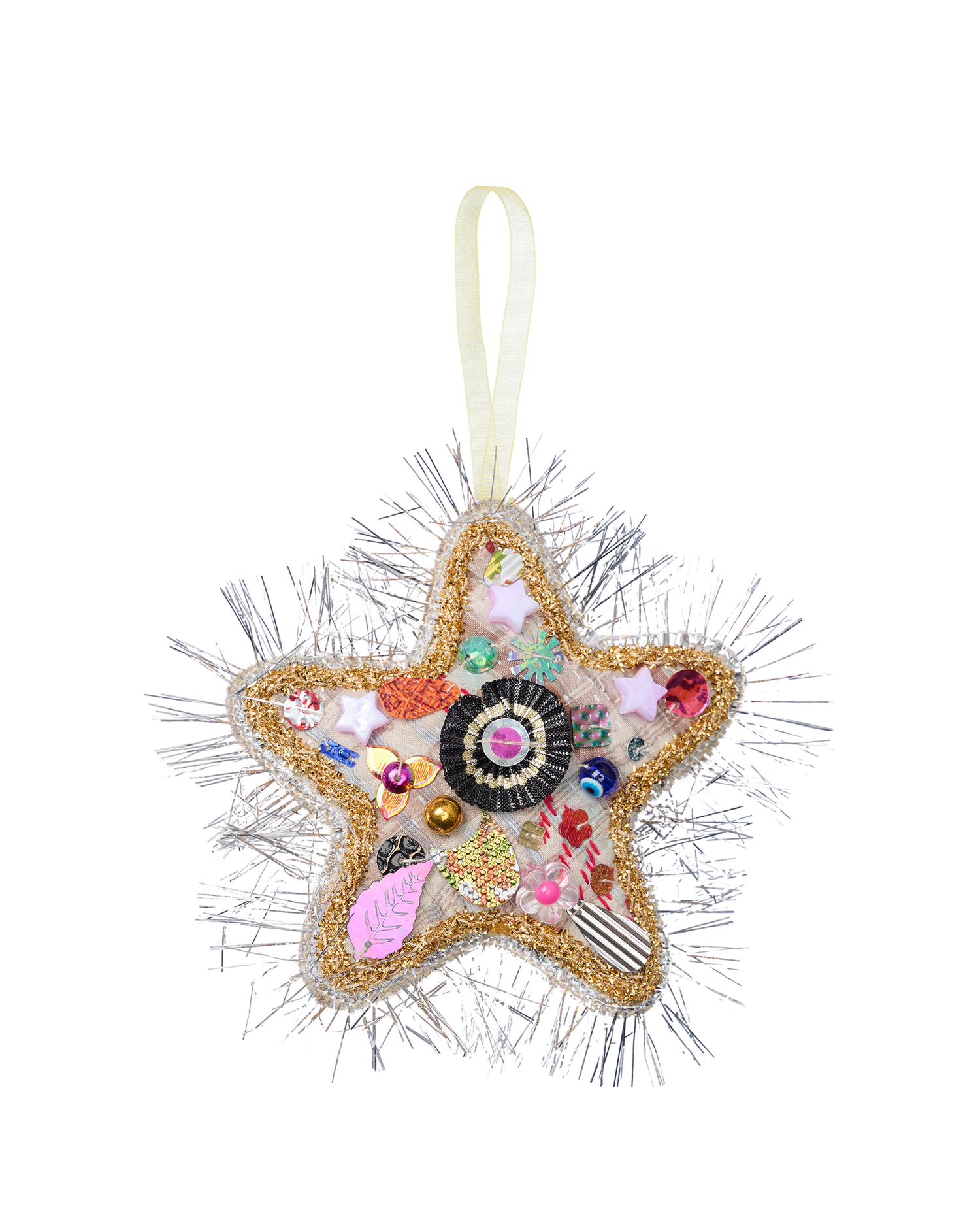 Glitter Star Ornament - Handpicked