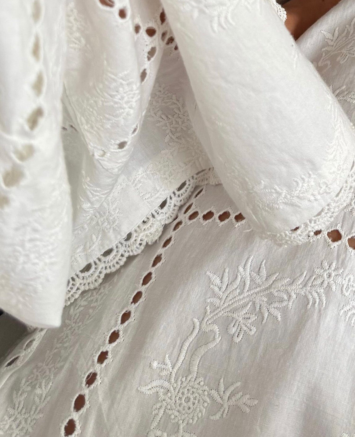 Hilde Pants - White Squares