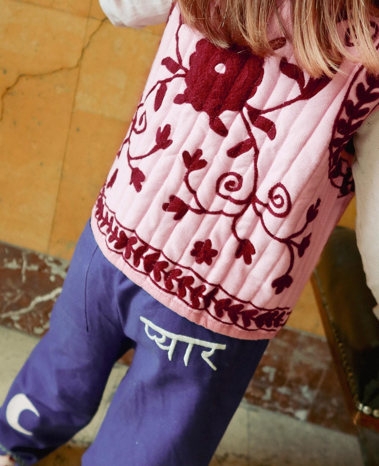 Honey MINI Vest - Burgundy