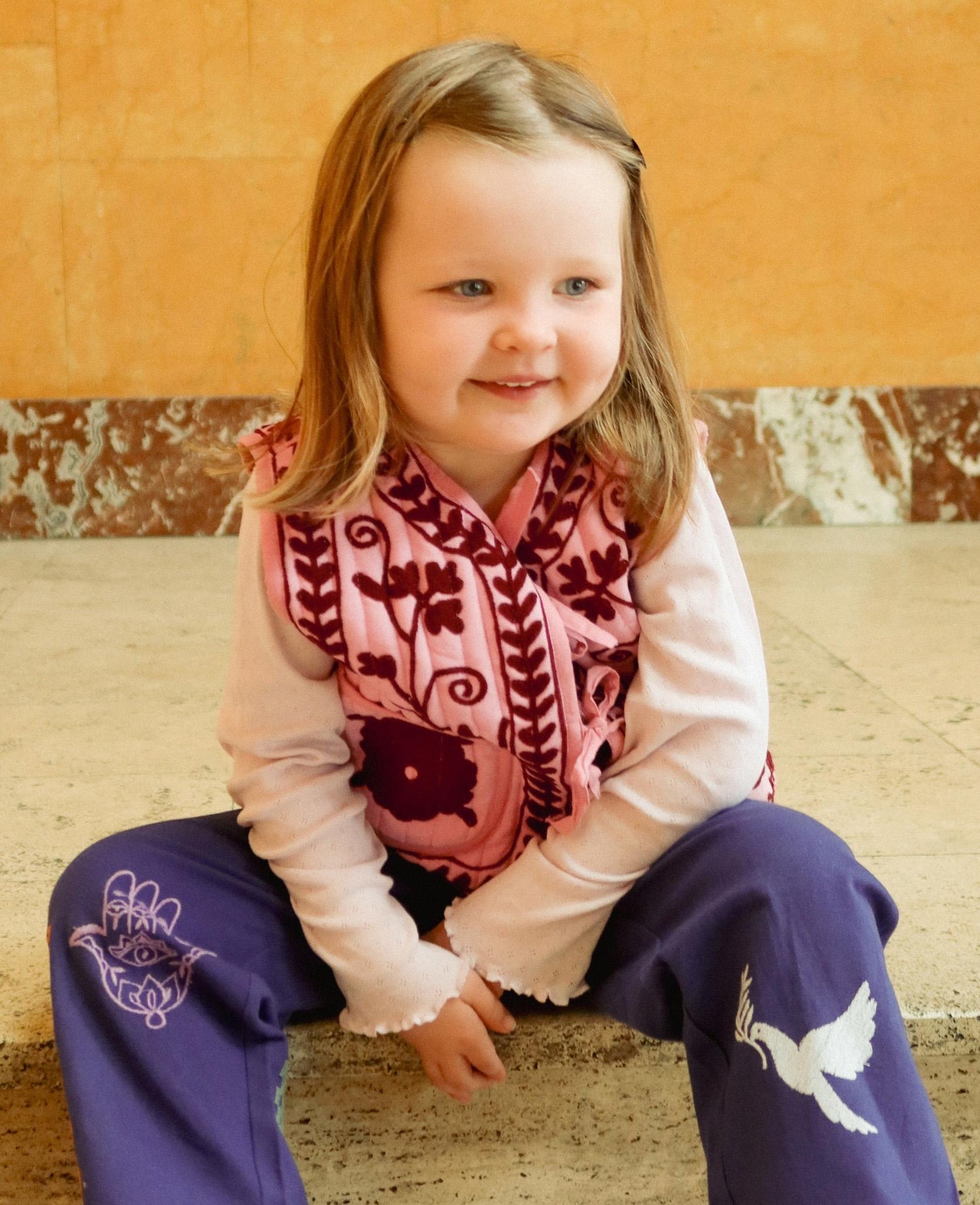 Honey MINI Vest - Burgundy