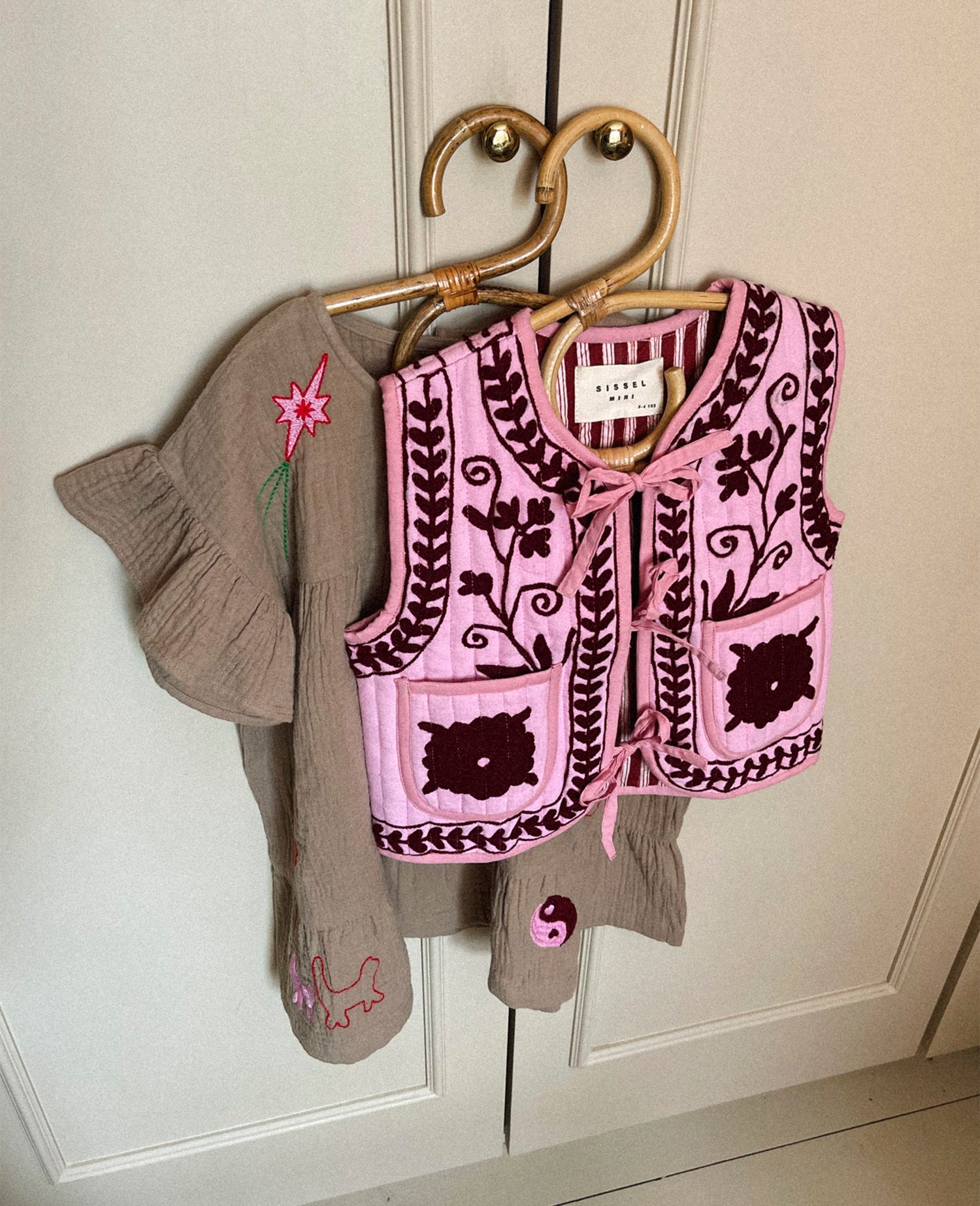 Honey MINI Vest - Burgundy