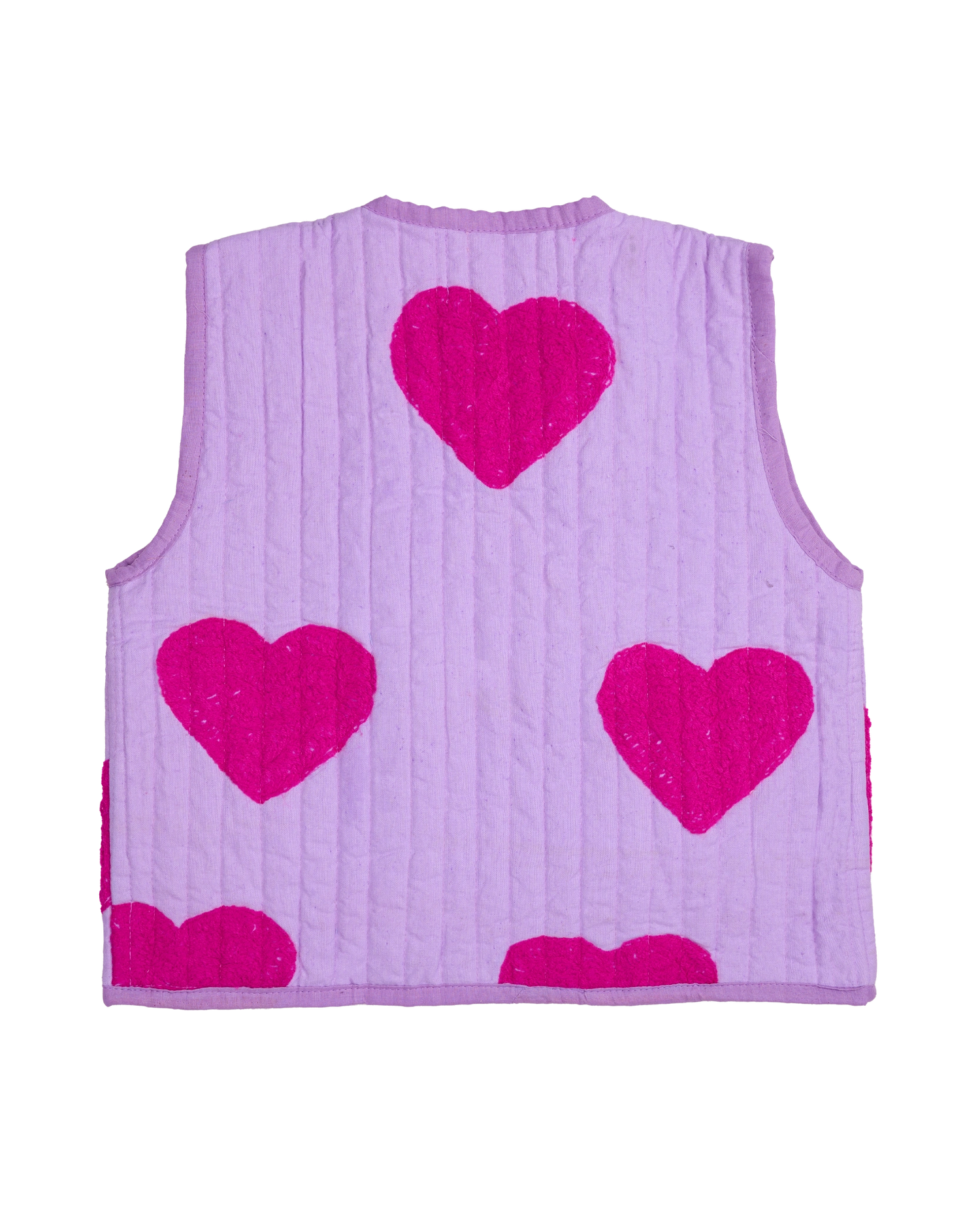 Honey MINI Vest - Pink Hearts