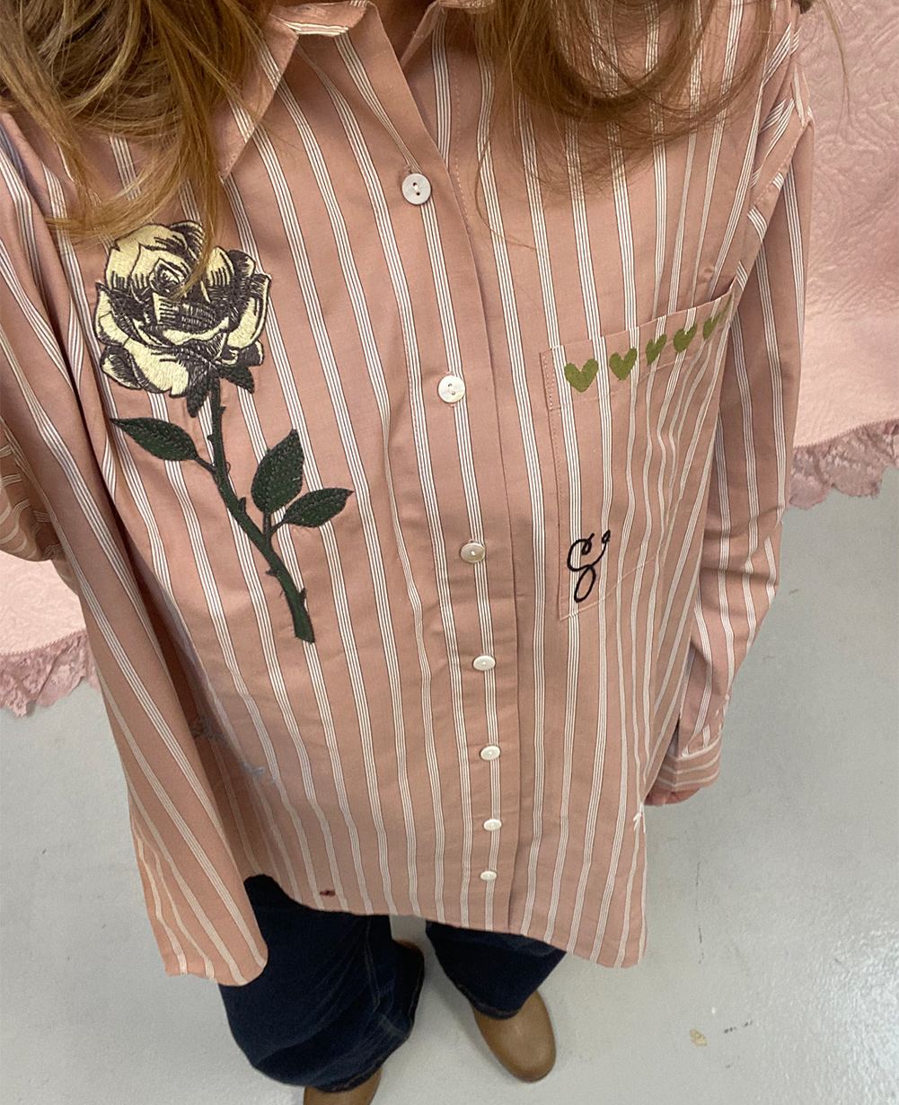 Pil Shirt - Dusty Rose