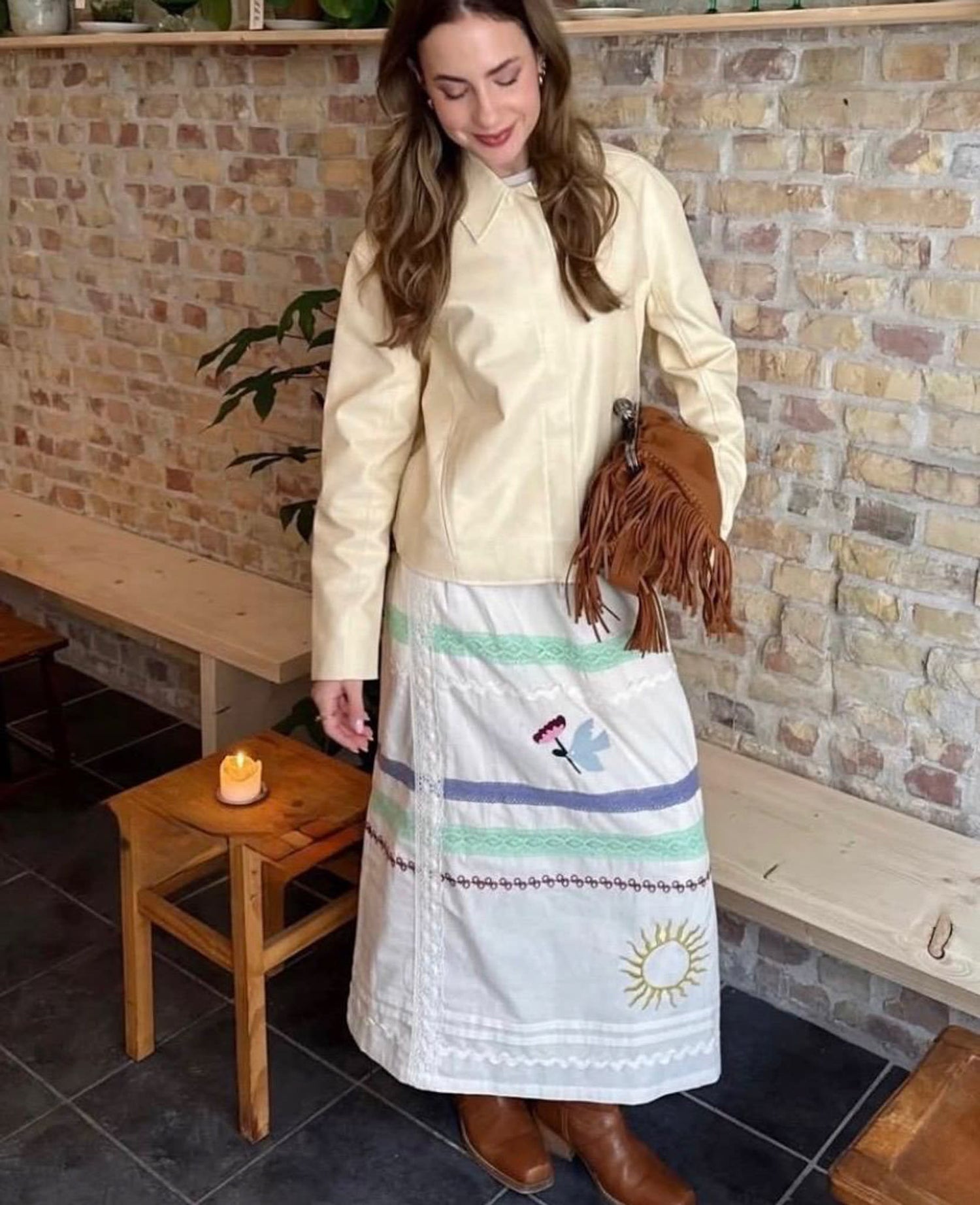 Isha Skirt - Snow White