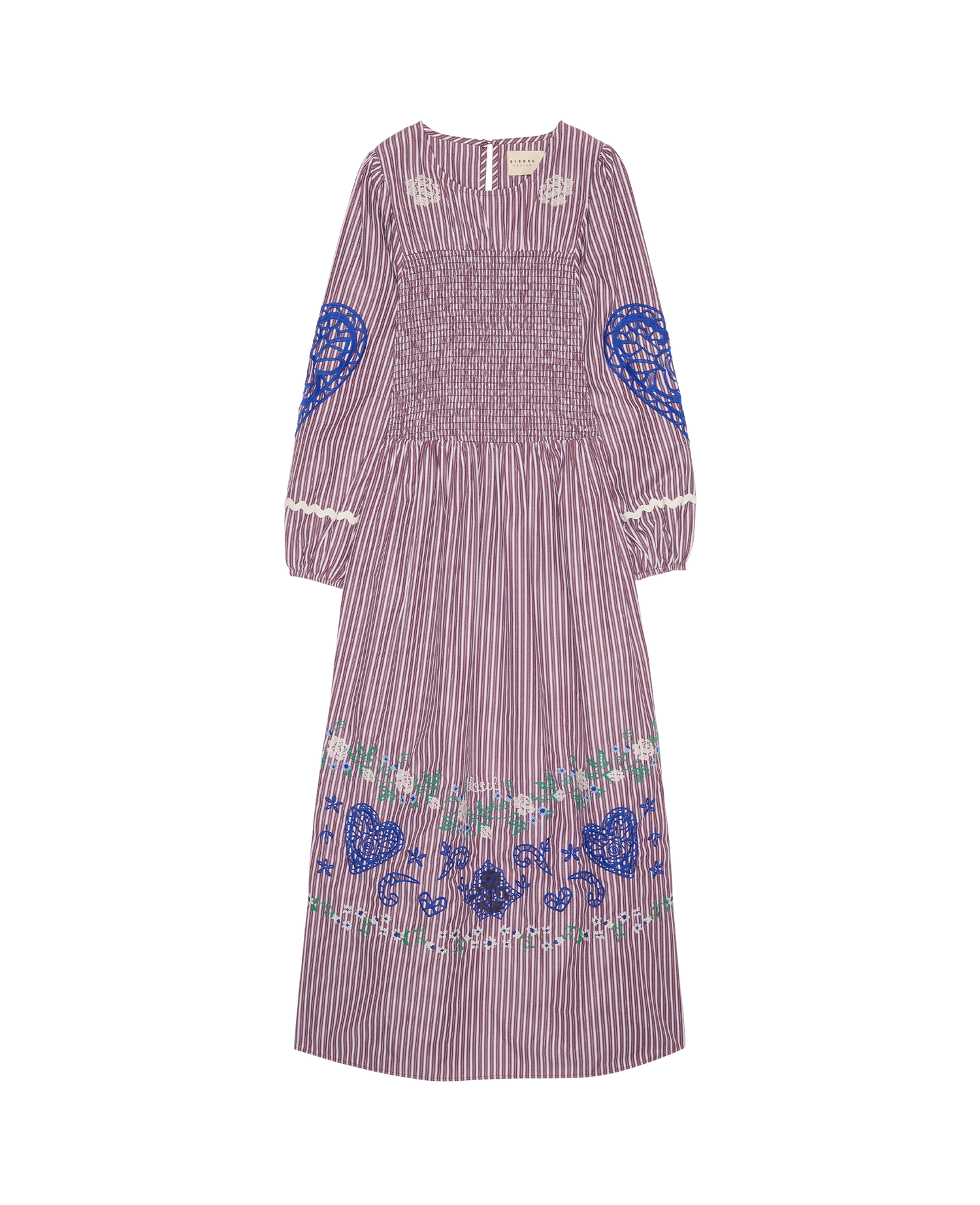 Ivy Dress - Purple Stripes