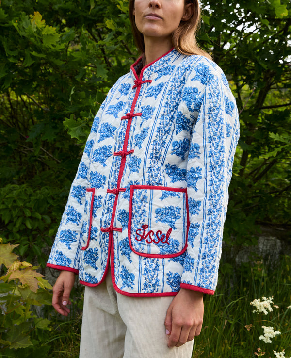Jamille Jacket - Blue Flower