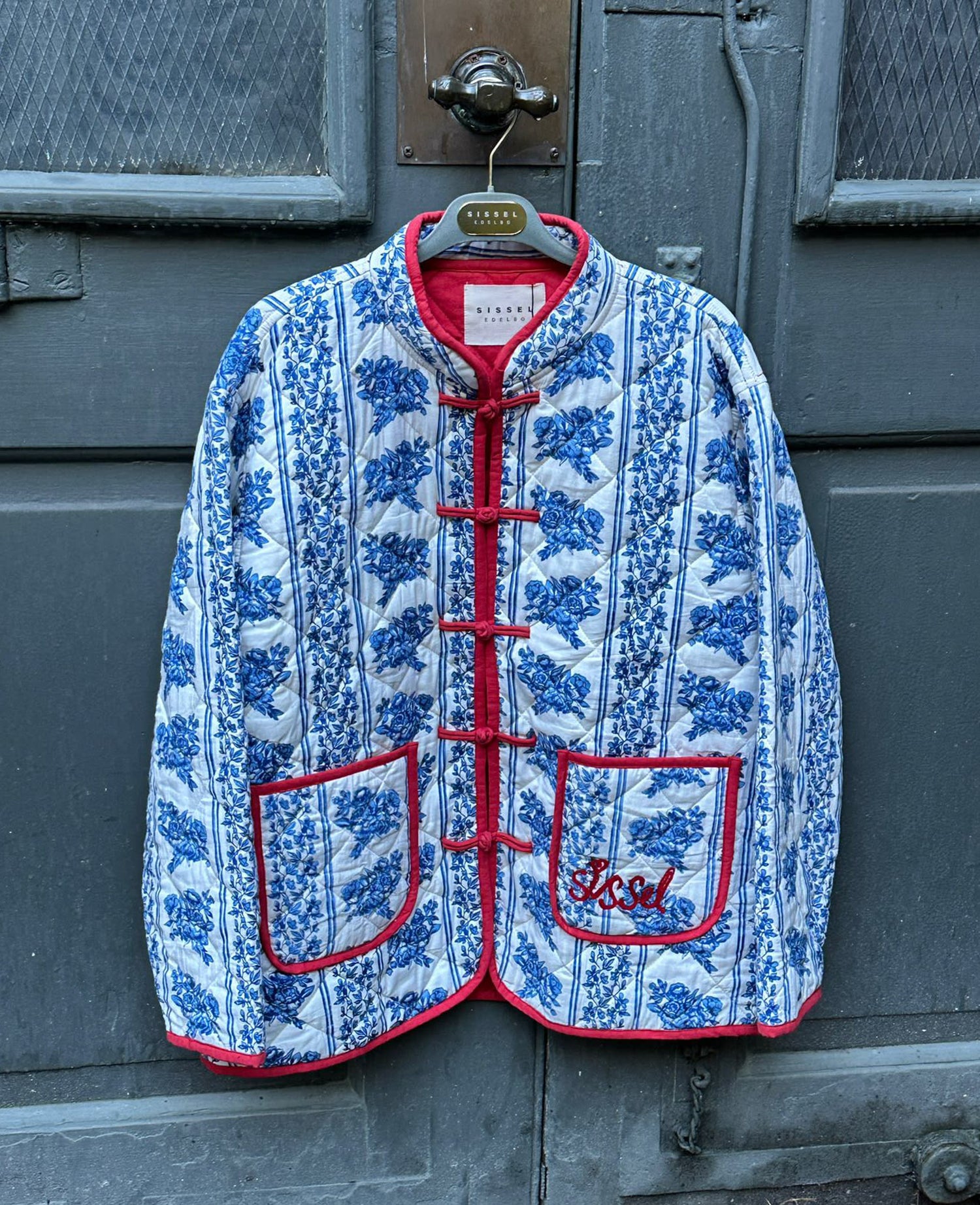Jamille Jacket - Blue Flower