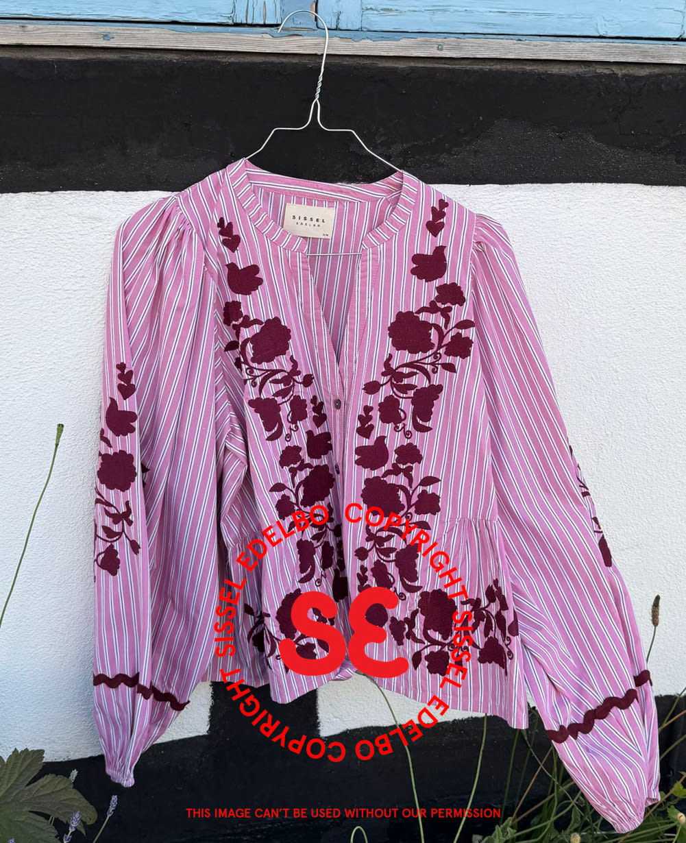 Juliane Shirt - Pink Stripes