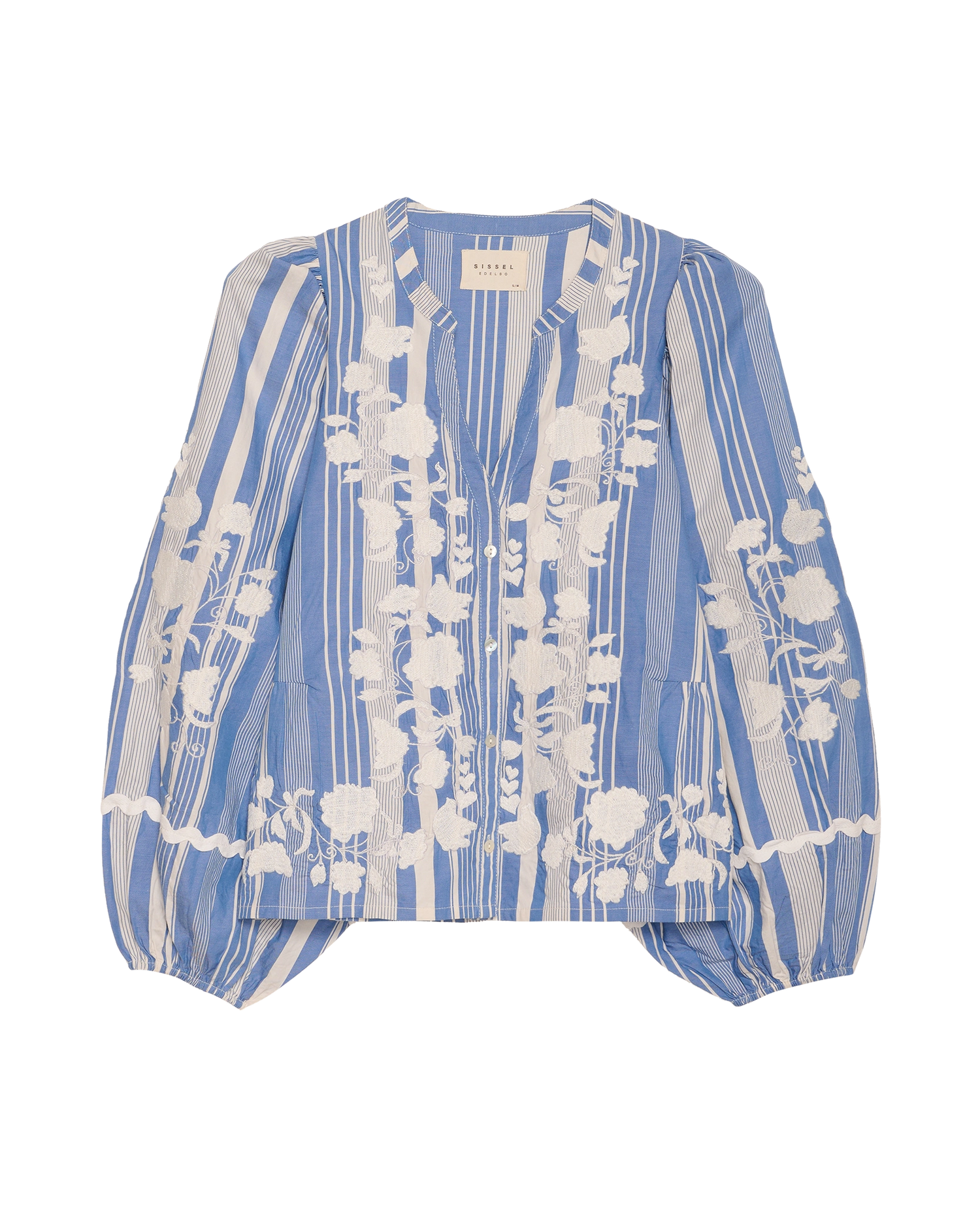 Juliane Top - Blue Stripes