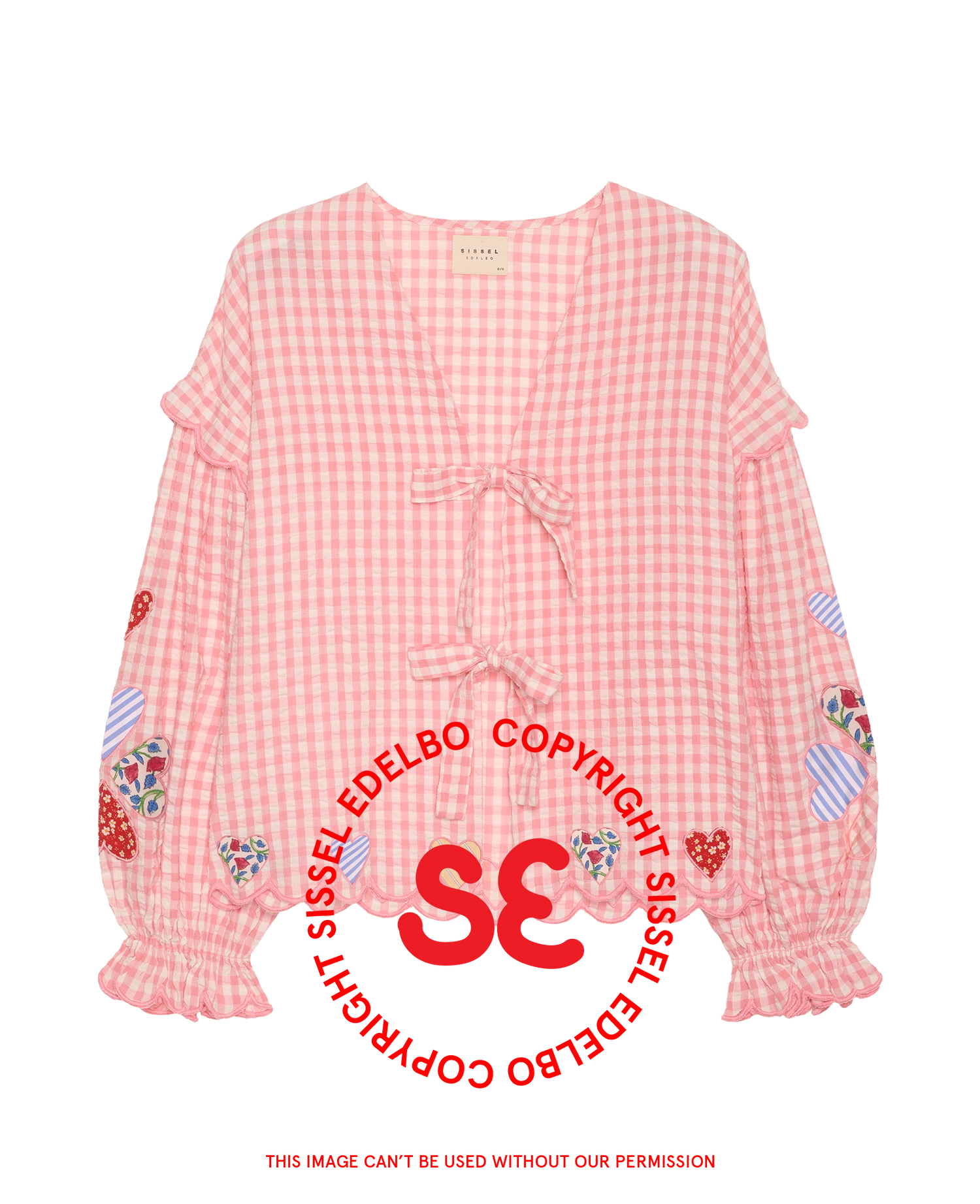 Kamal Top - Pink Checks