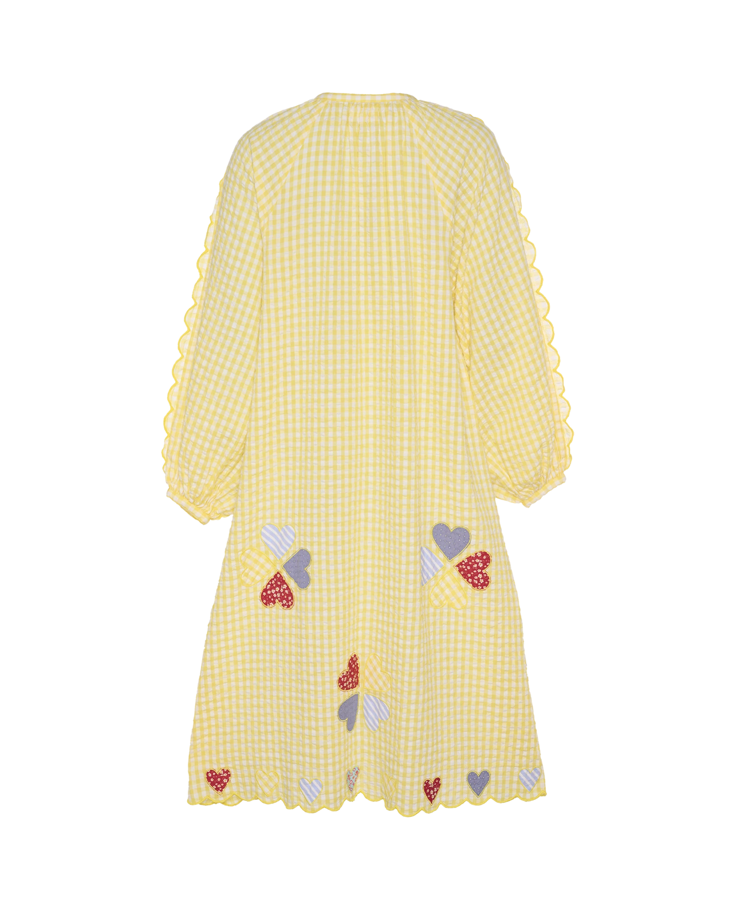 Kamal Dress - Yellow Checks