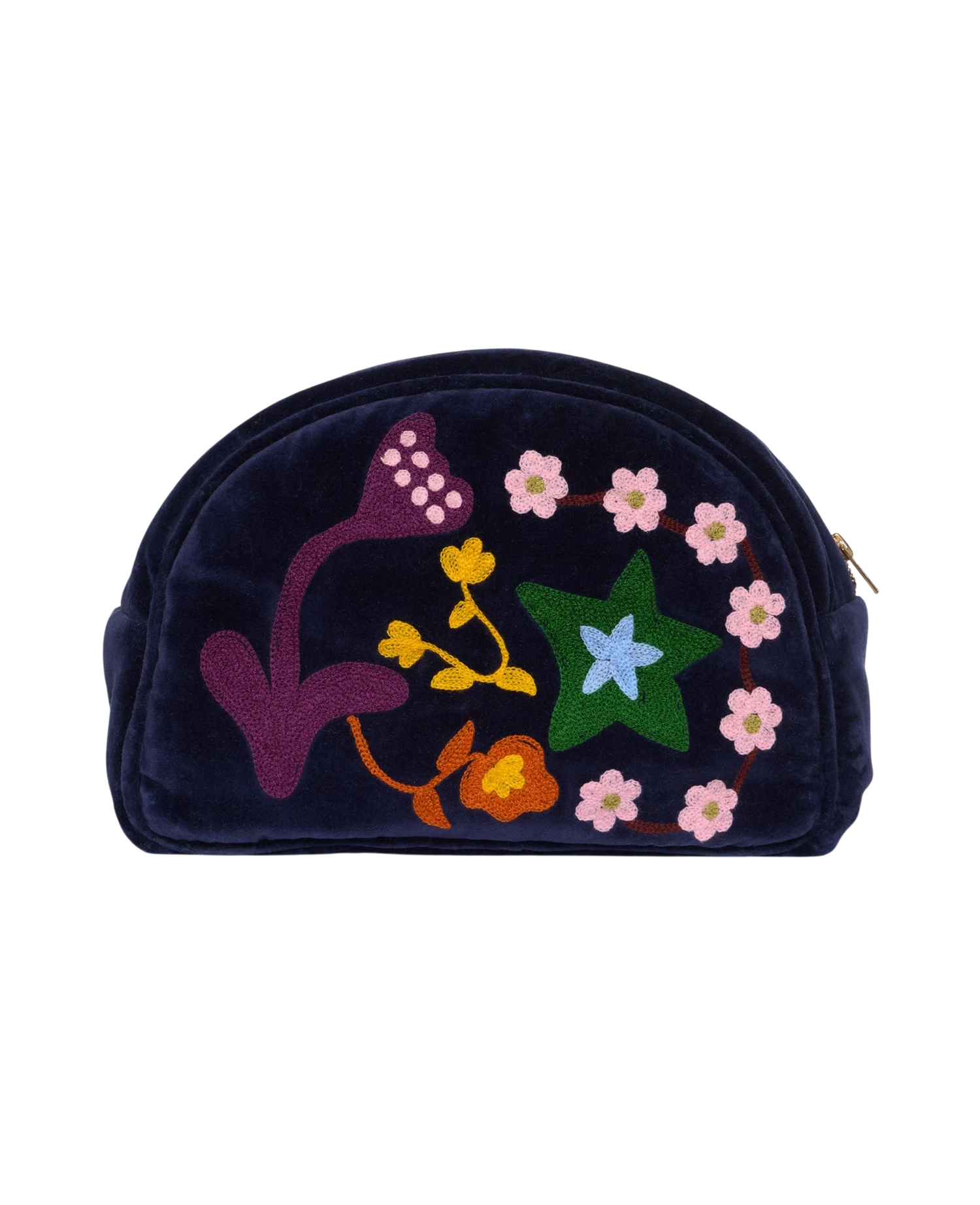 Karla Wash Bag - Velvet Botanic
