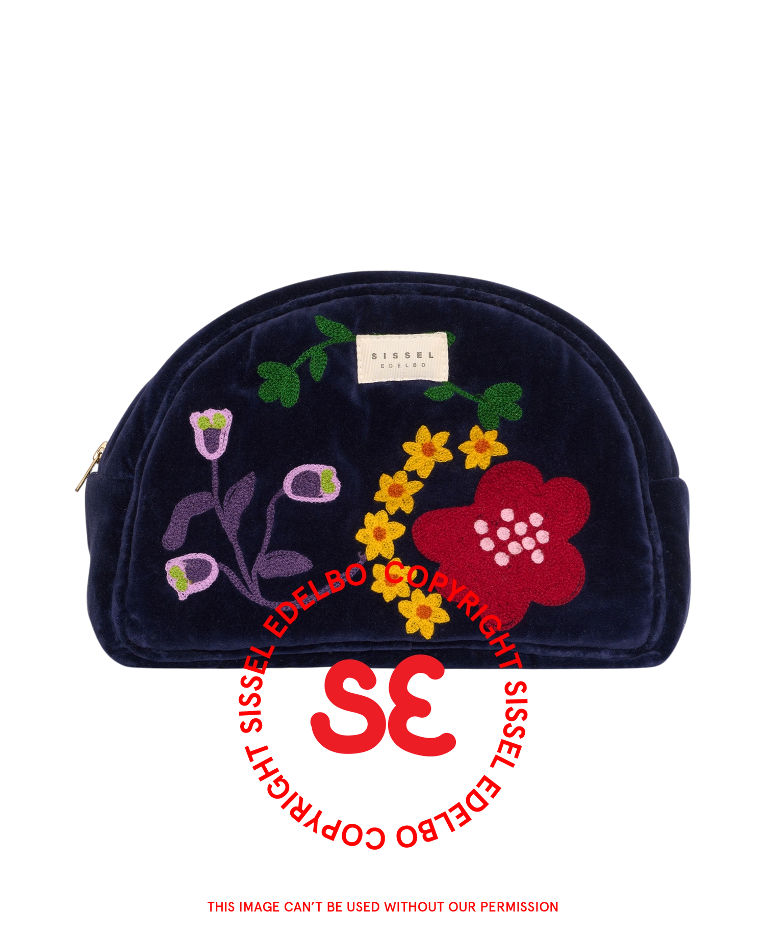 Karla Wash Bag - Velvet Botanic