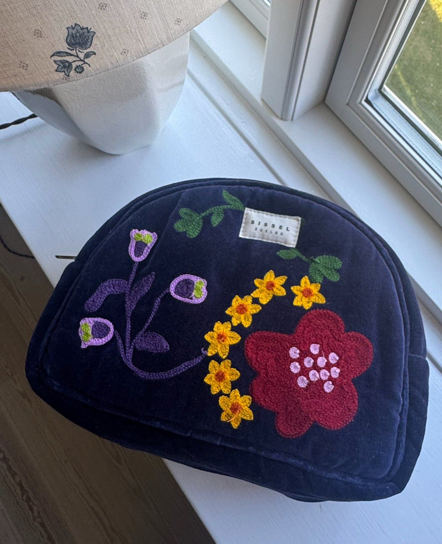 Karla Wash Bag - Velvet Botanic