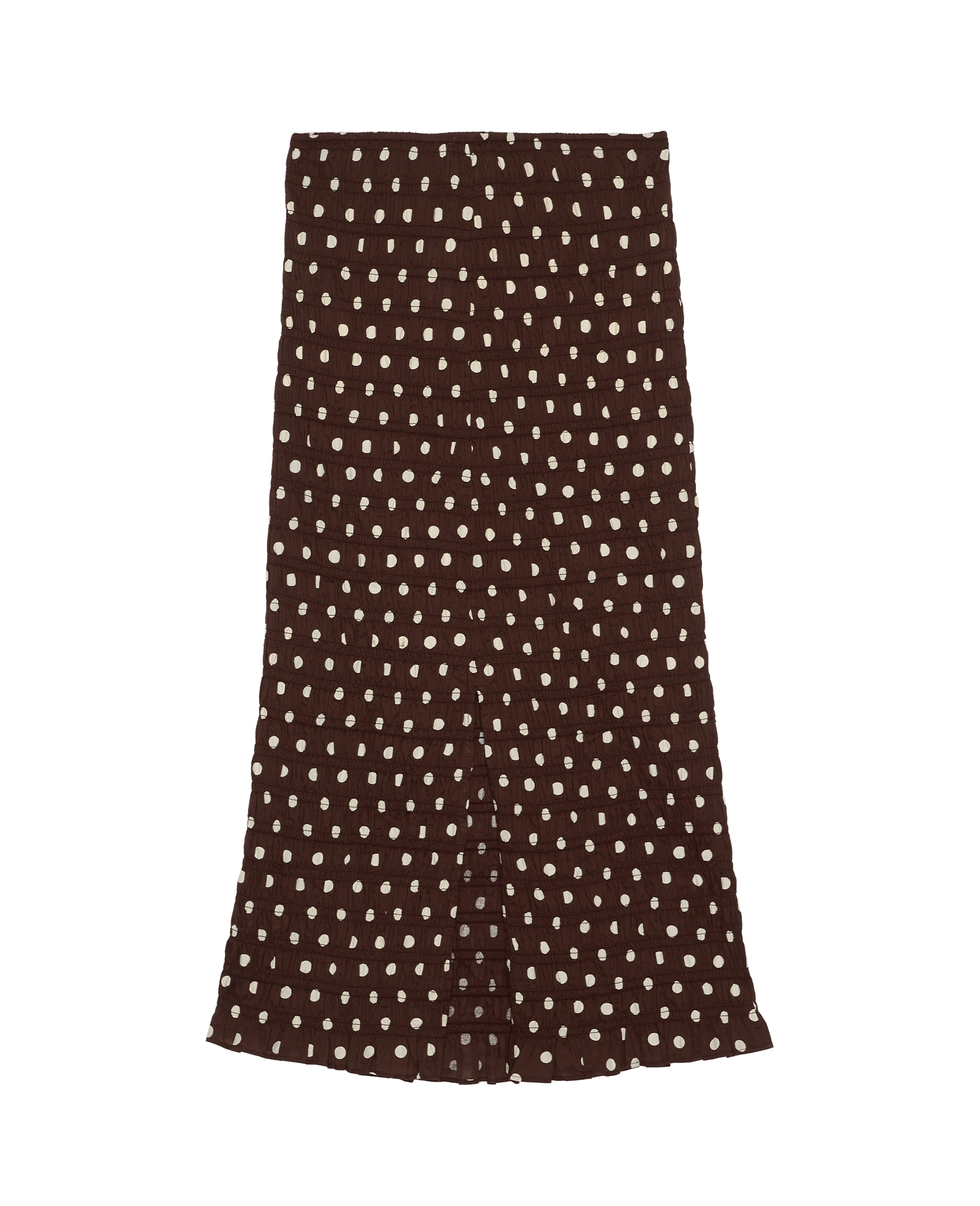 Lady Skirt - Brown Dot