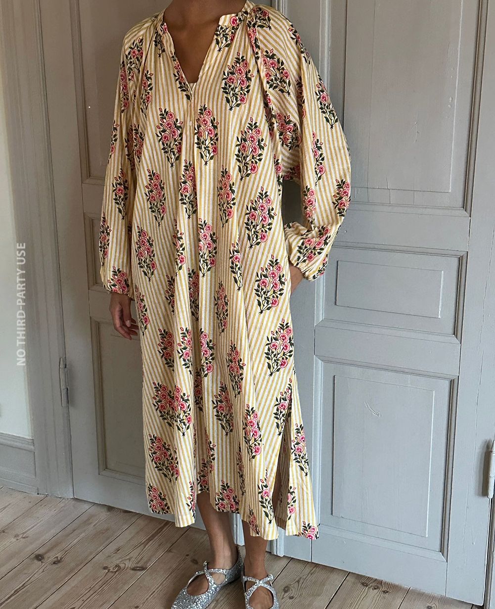Lara Dress - Golden Yellow