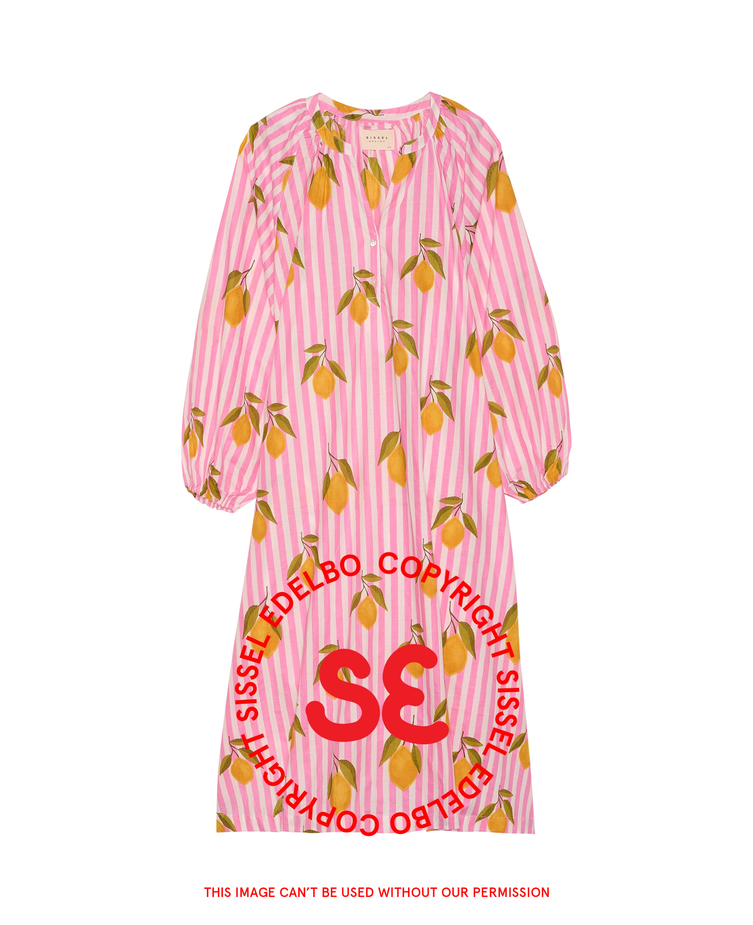 Lara Dress - Pink Lemons