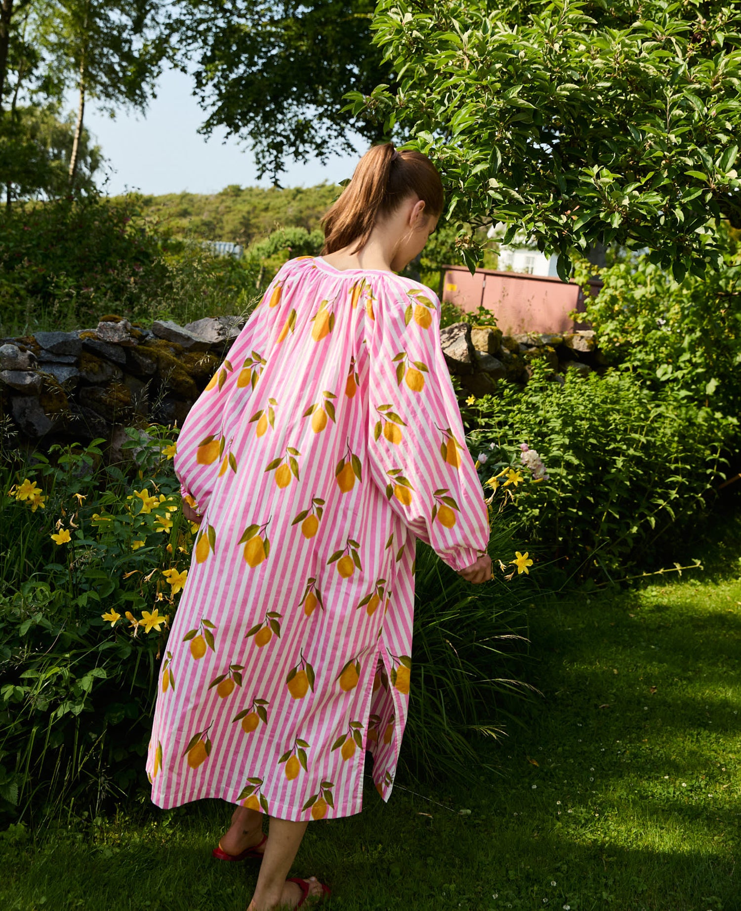 Lara Dress - Pink Lemons