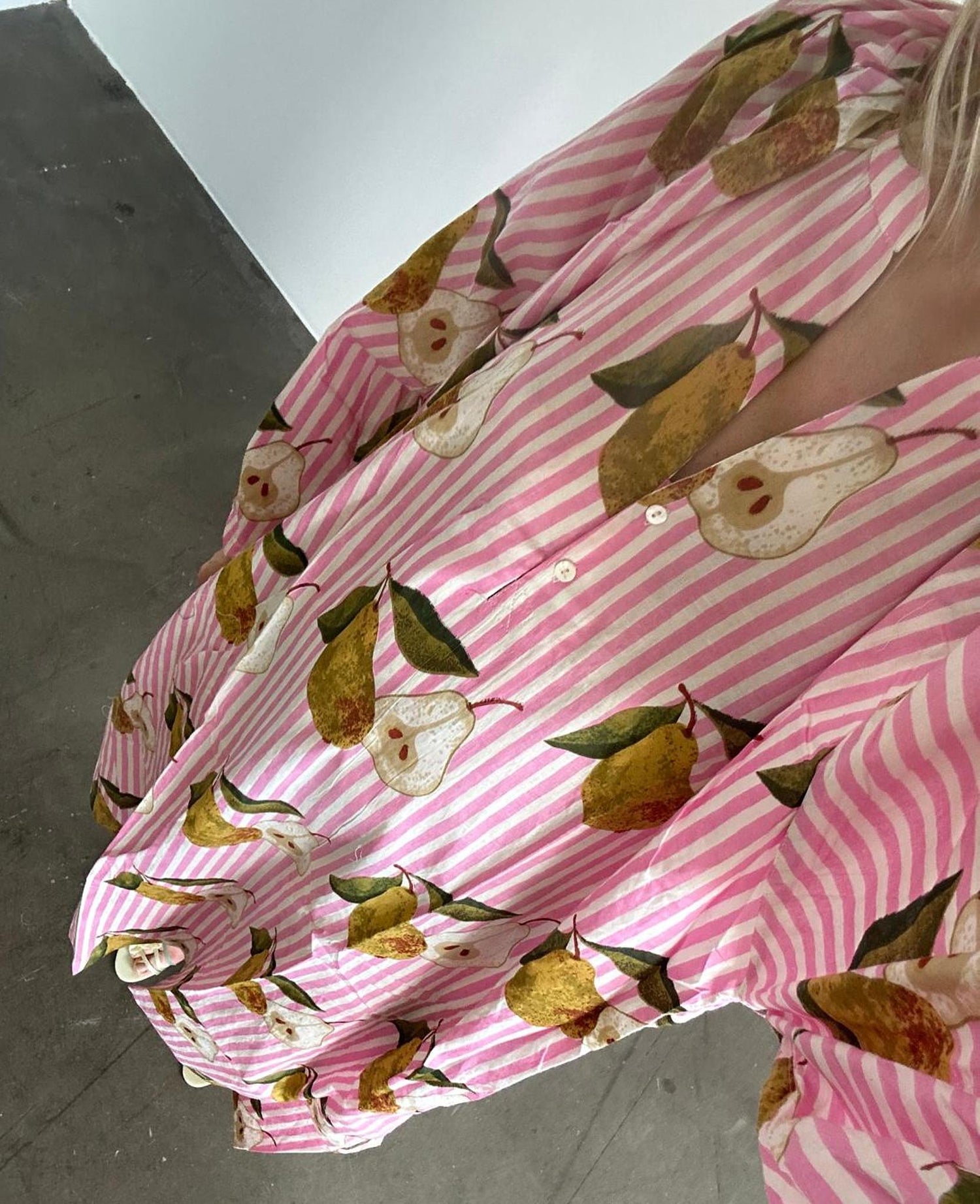 Lara Dress - Pear Pink