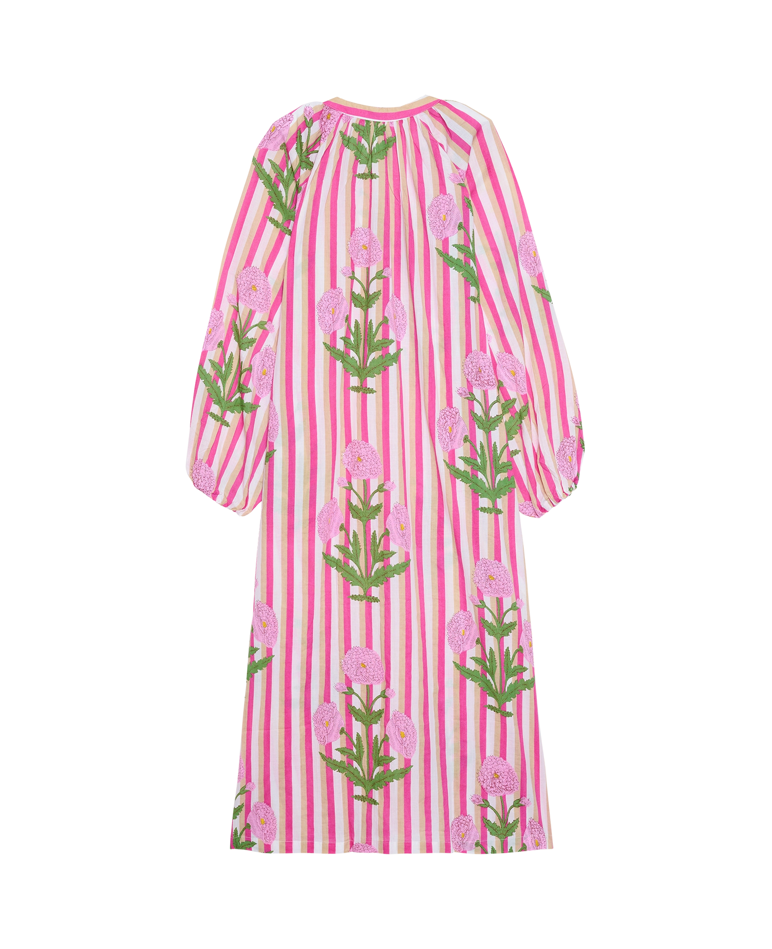 Lara Dress - Poppy Pink