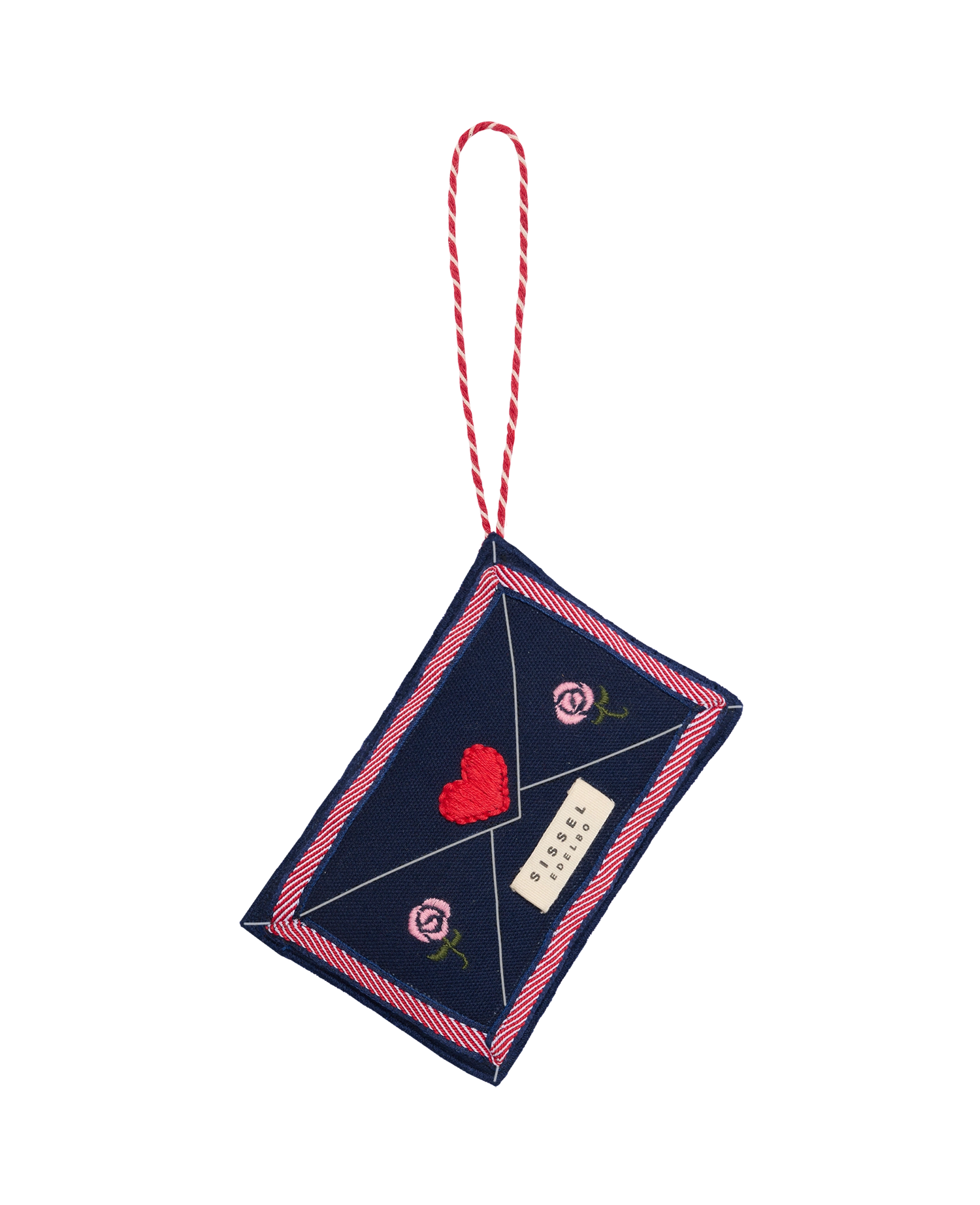 Christmas Letter Ornament - Navy