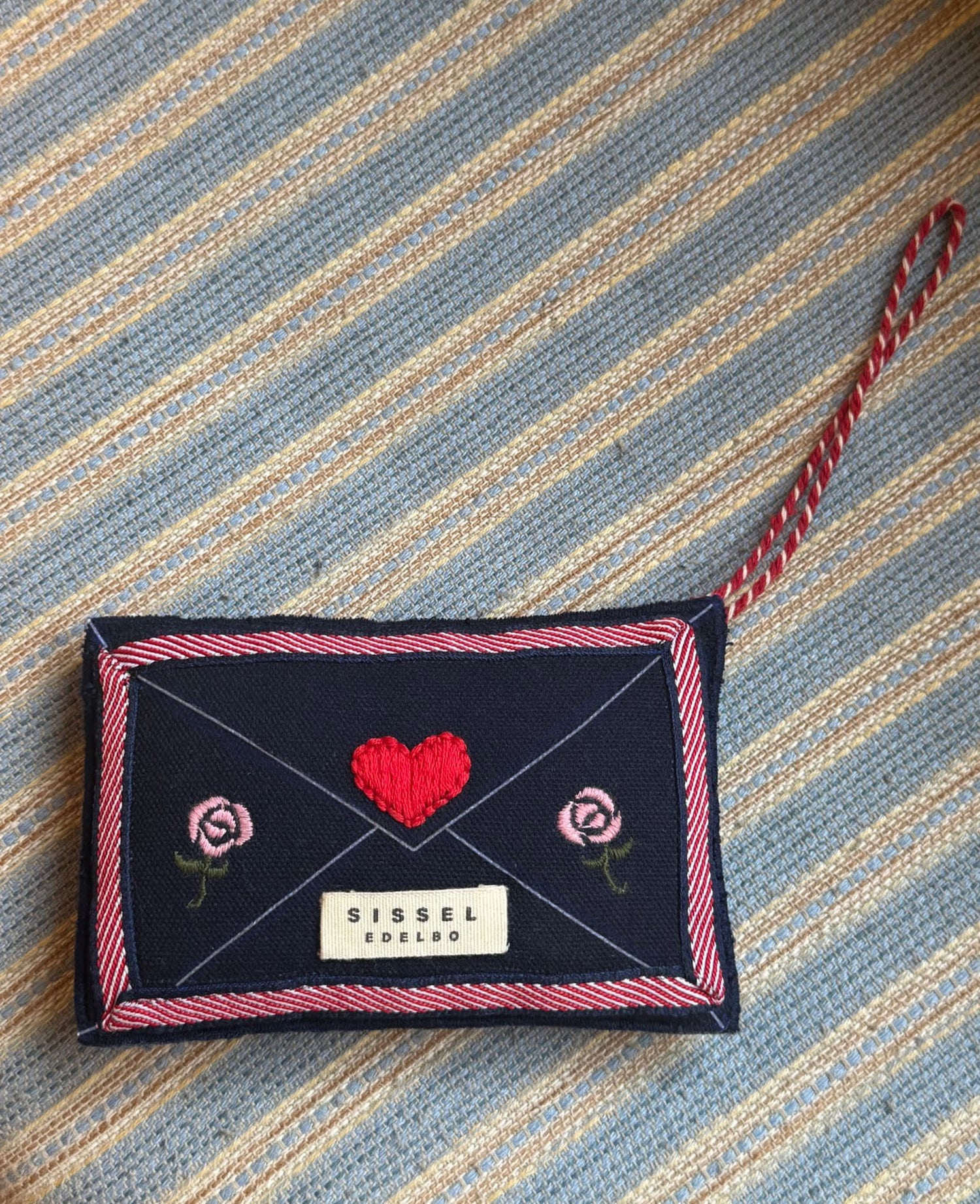 Christmas Letter Ornament - Navy