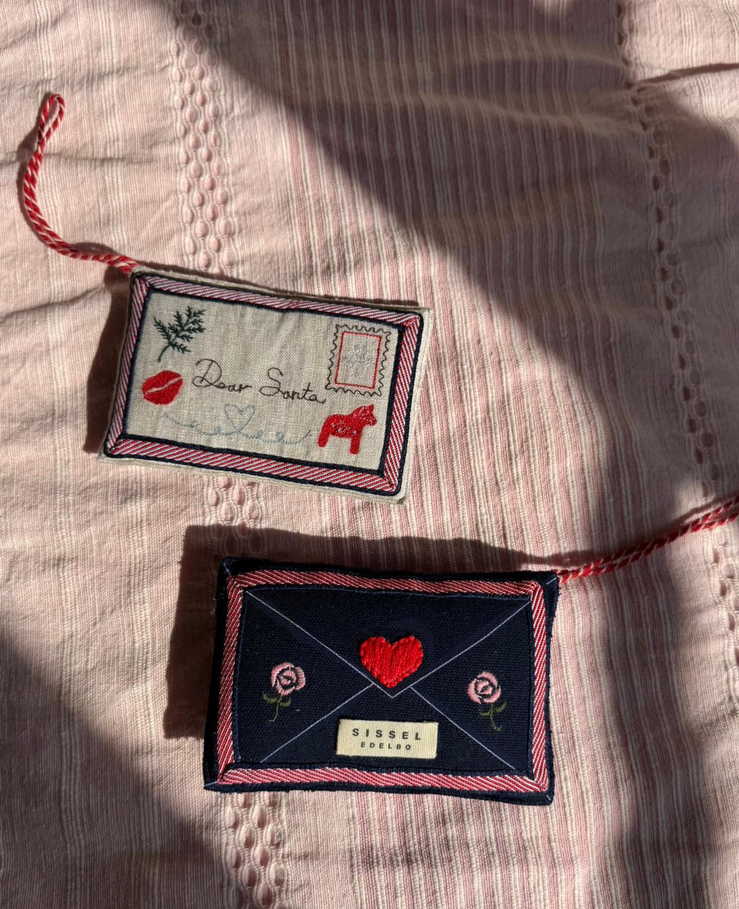 Christmas Letter Ornament - Santa