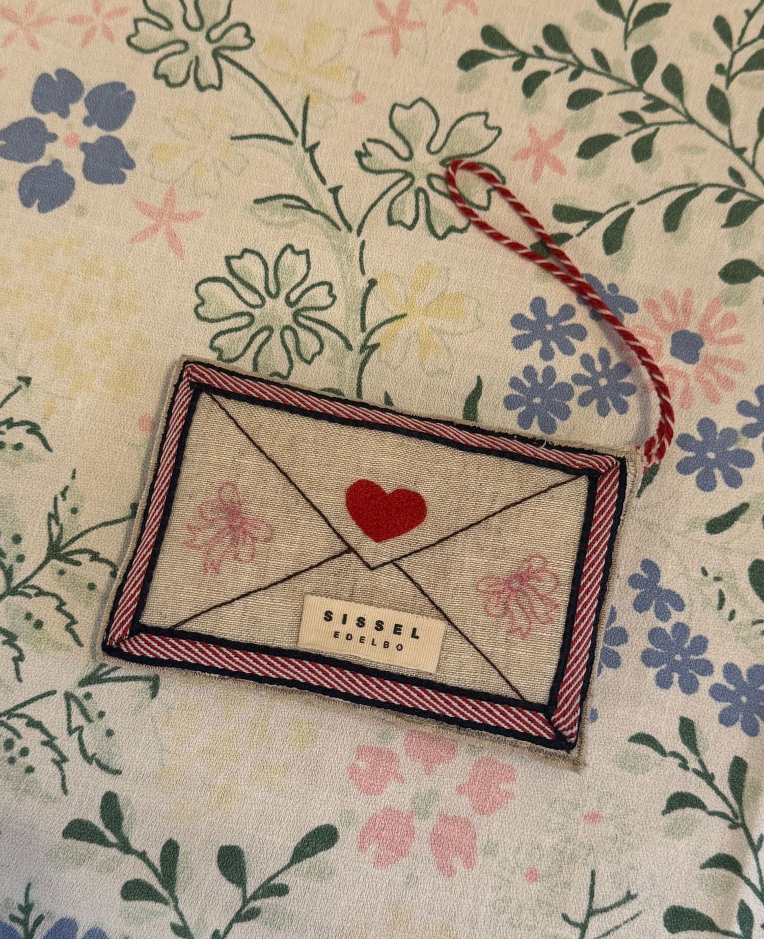 Christmas Letter Ornament - Santa