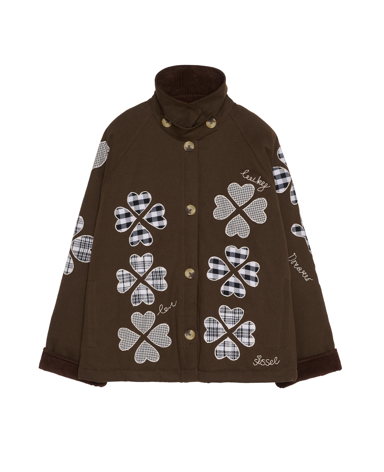 Lillibeth Jacket - Checked Brown