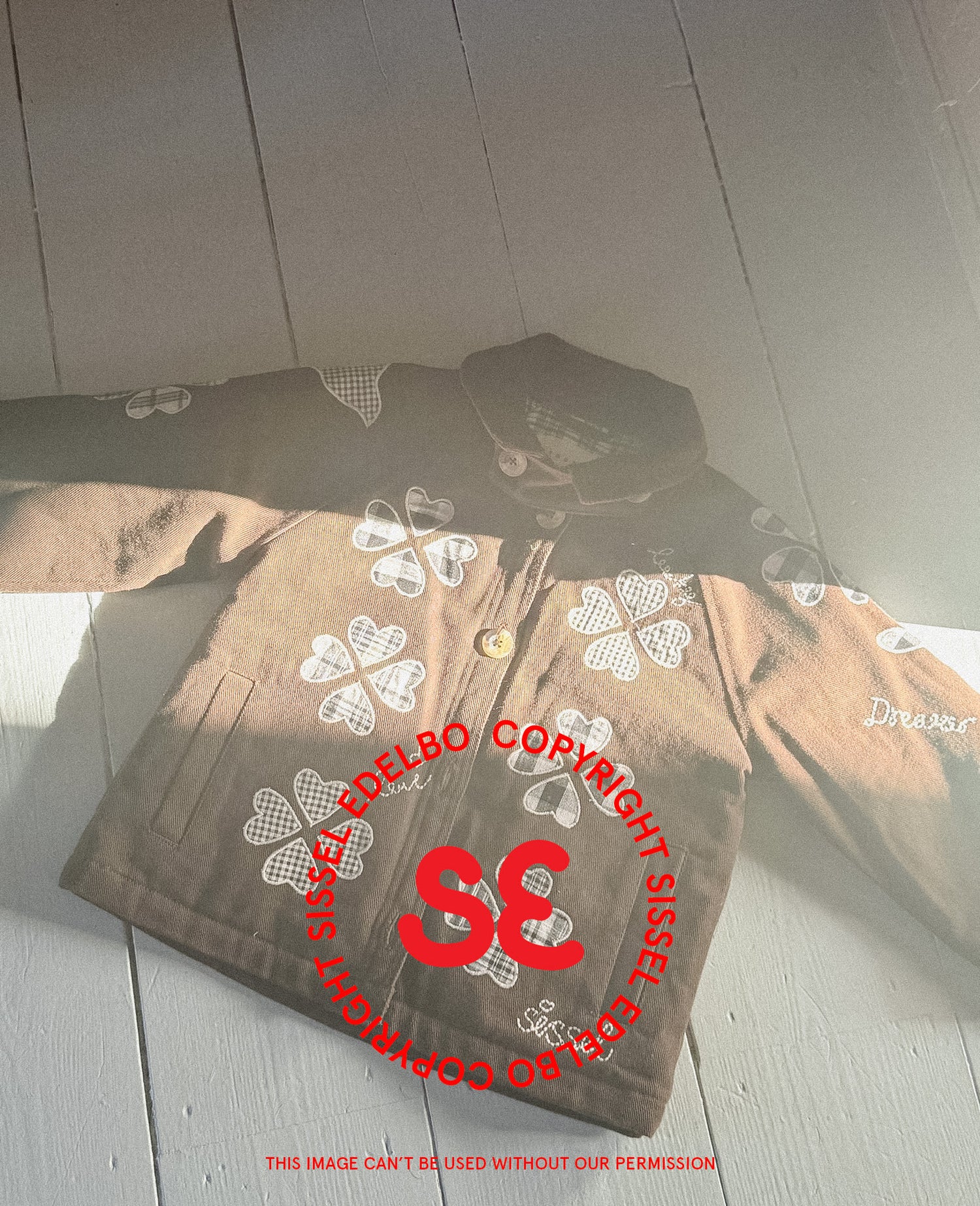 Lillibeth MINI Jacket - Checked Brown