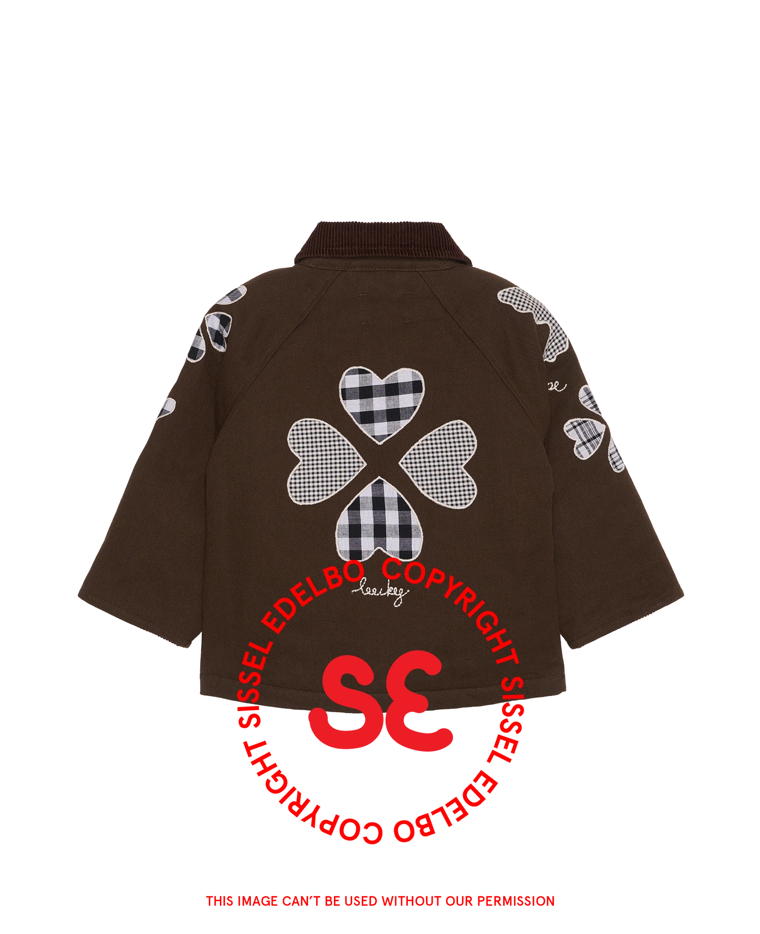 Lillibeth MINI Jacket - Checked Brown