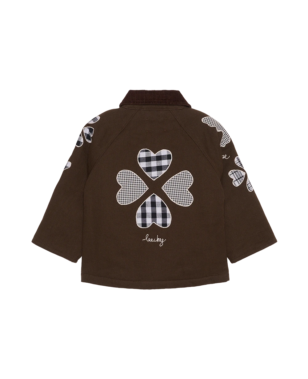 Lillibeth MINI Jacket - Checked Brown