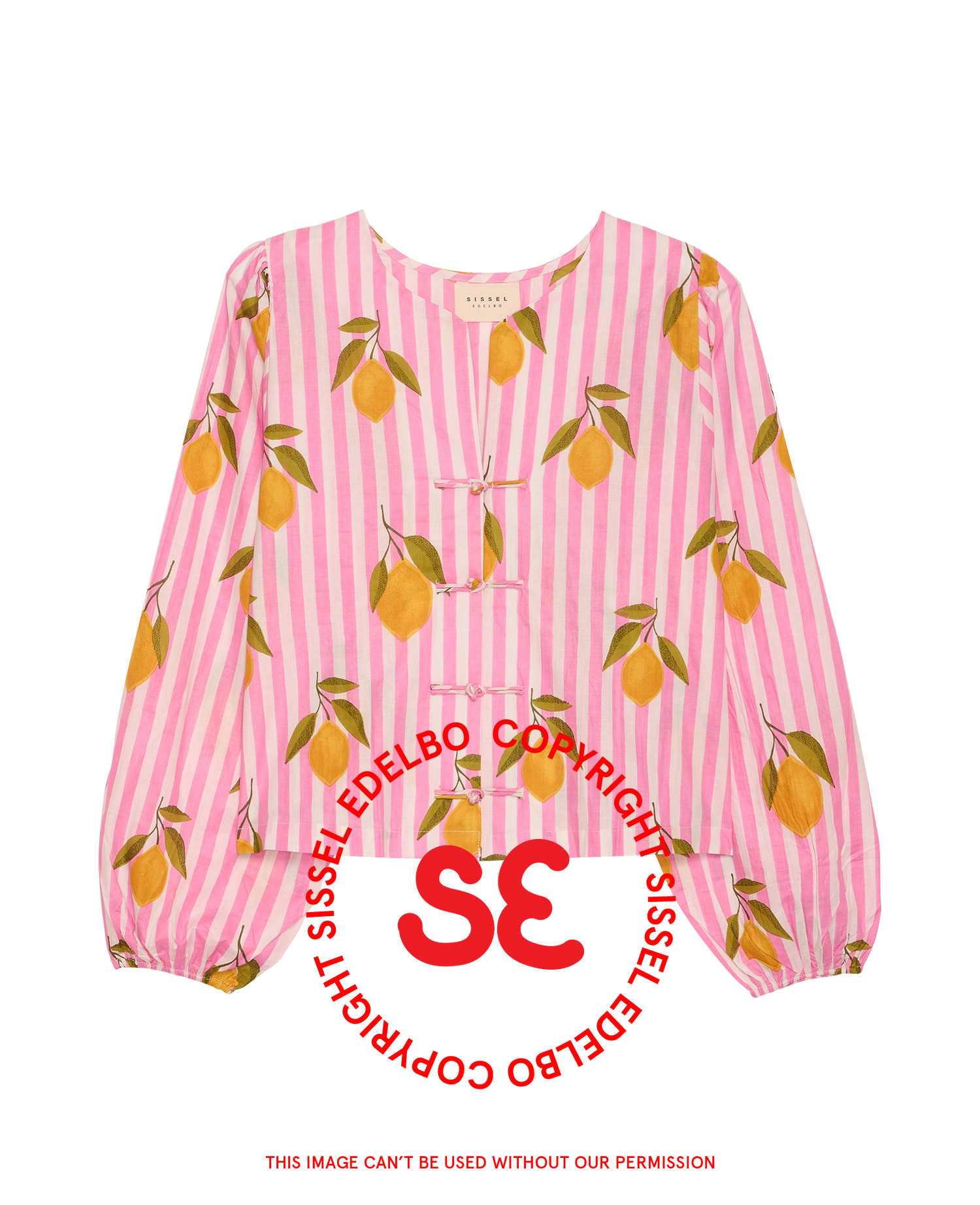 Limone Top - Pink Lemons