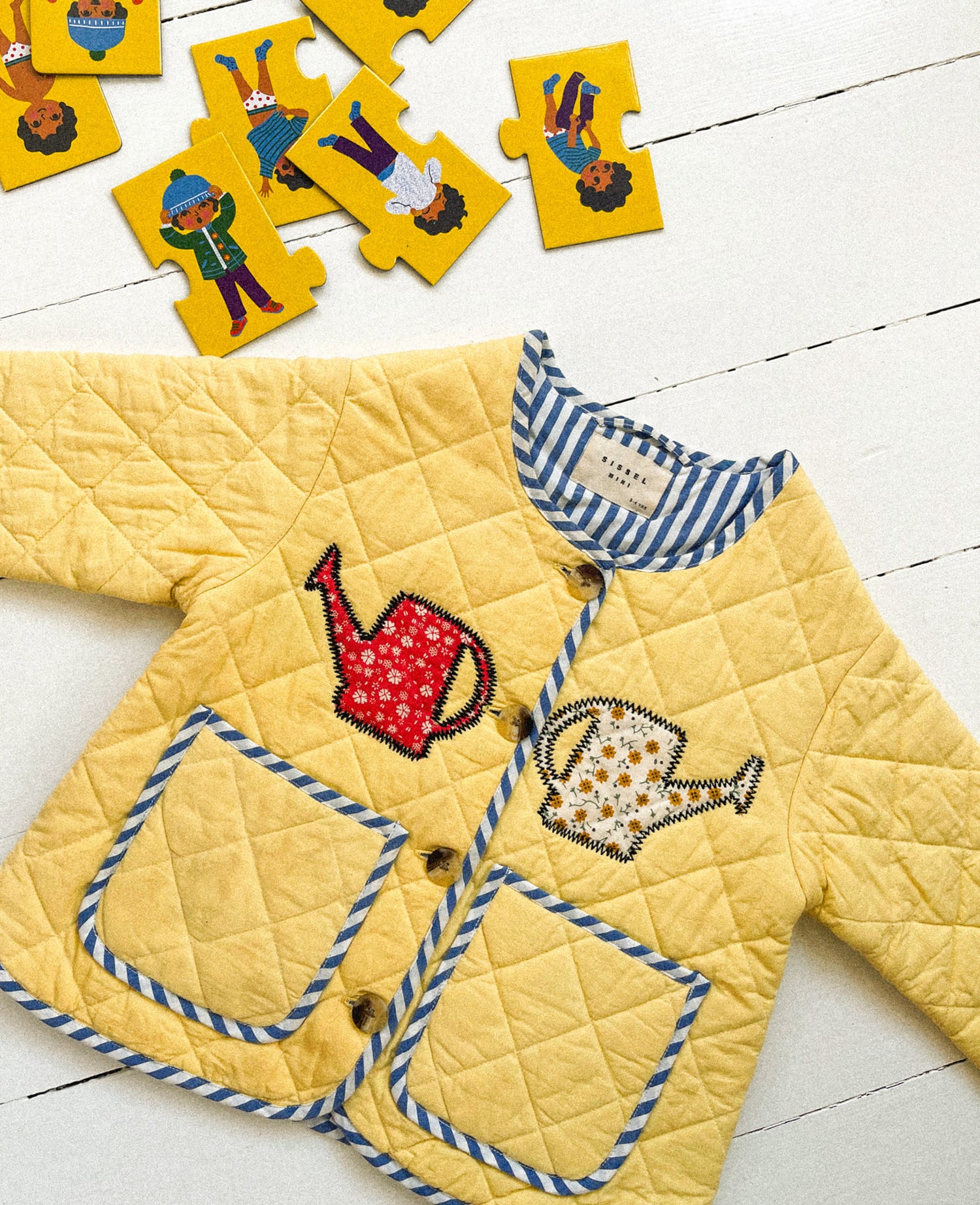 Lou MINI Jacket - Popcorn