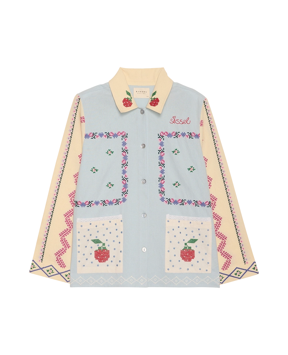 Louise Shirt - Baby Blue