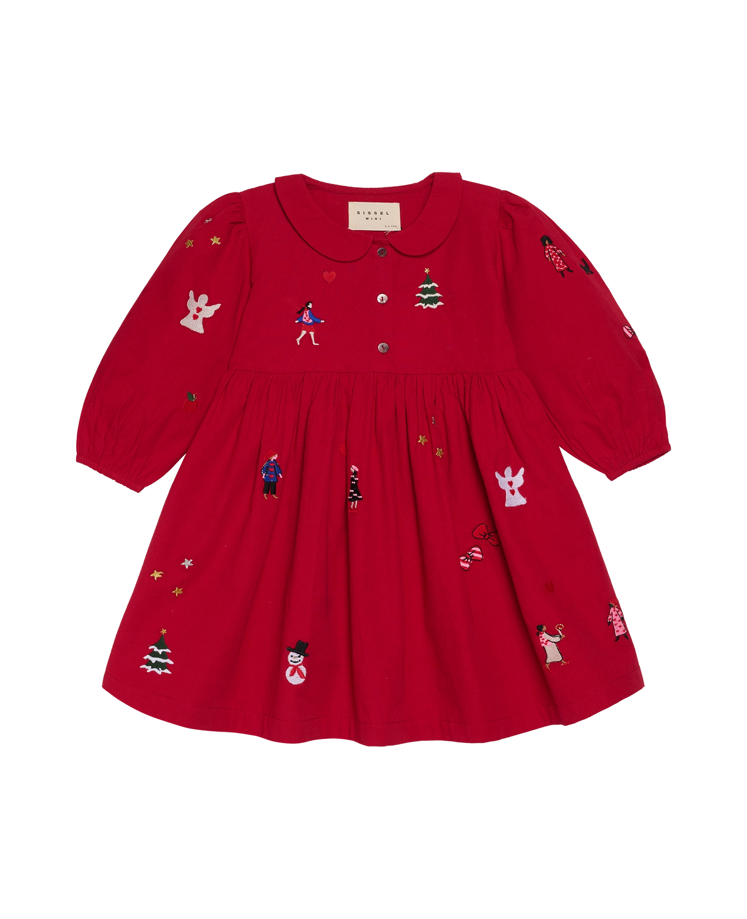 Luna MINI Dress - Chili Pepper