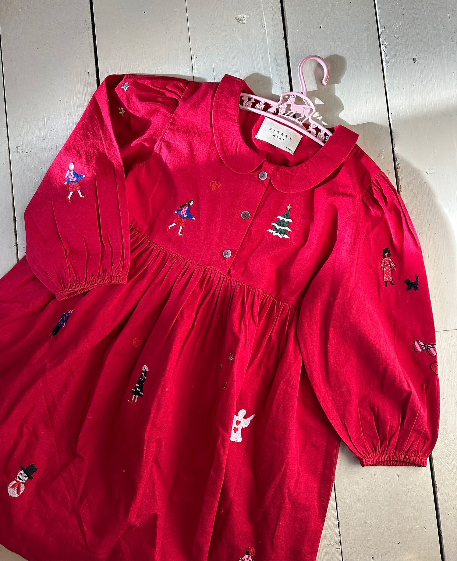 Luna MINI Dress - Chili Pepper
