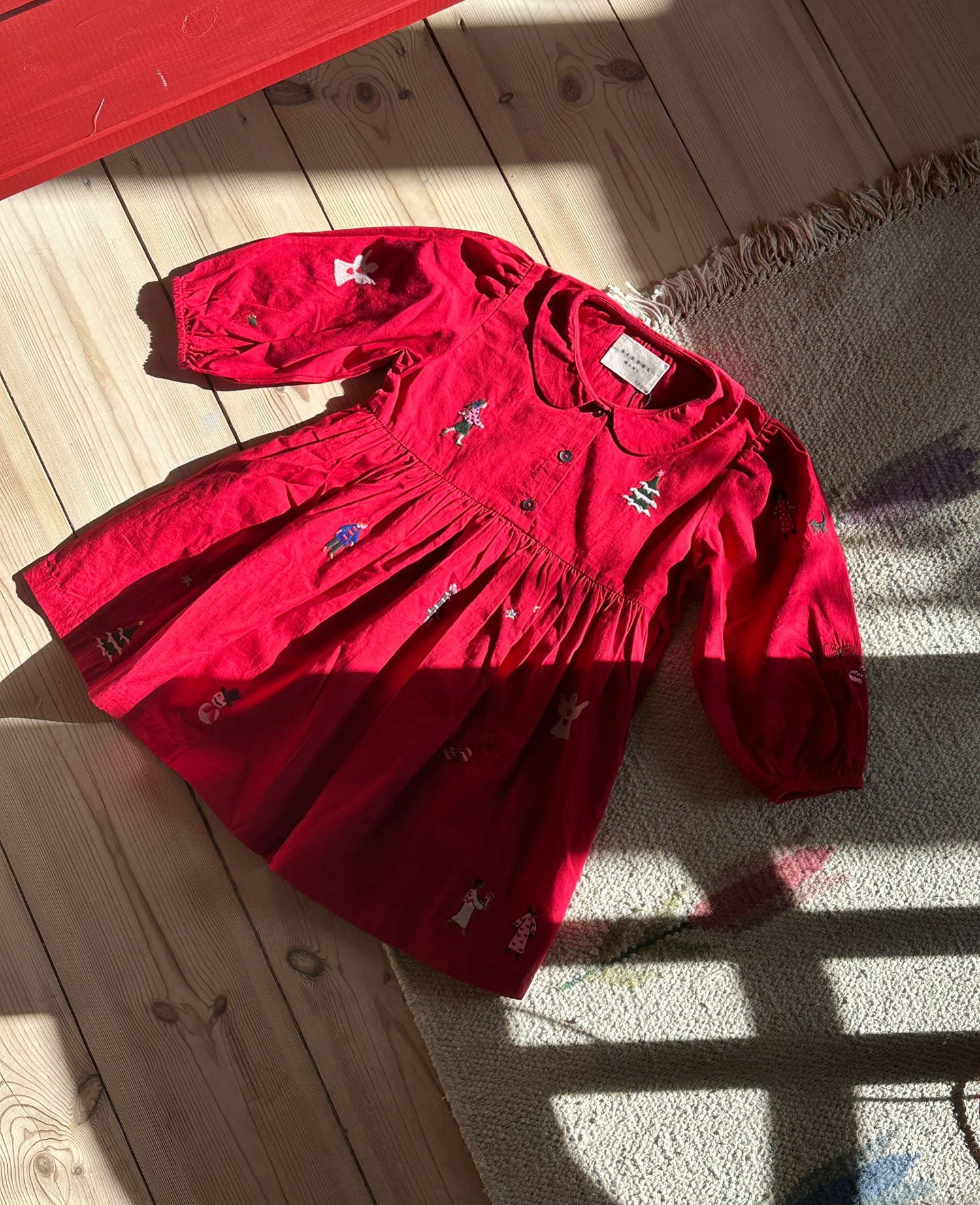 Luna MINI Dress - Chili Pepper