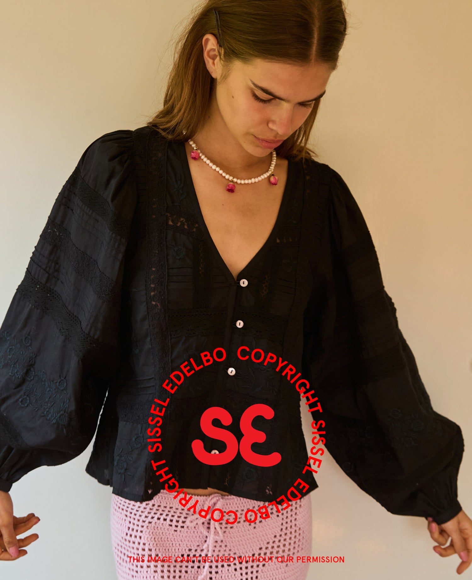 Mabel Shirt - Almost Black