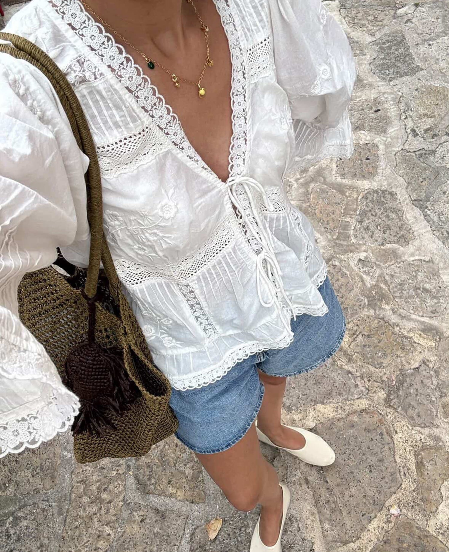 Mabel Top - Off White