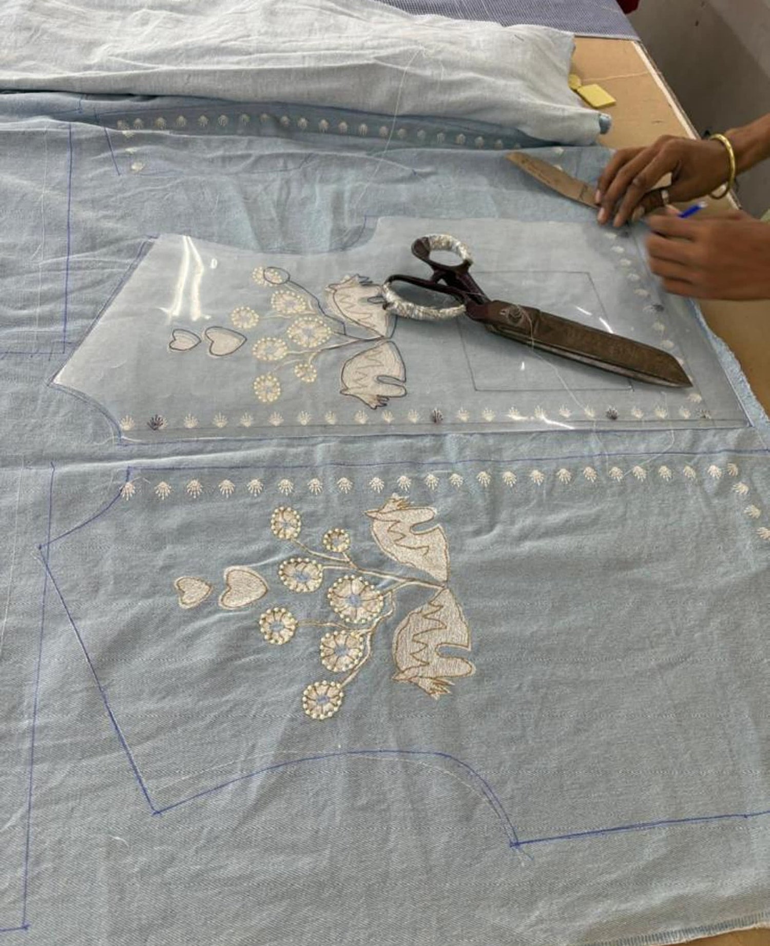 Maggan Top - Light Blue