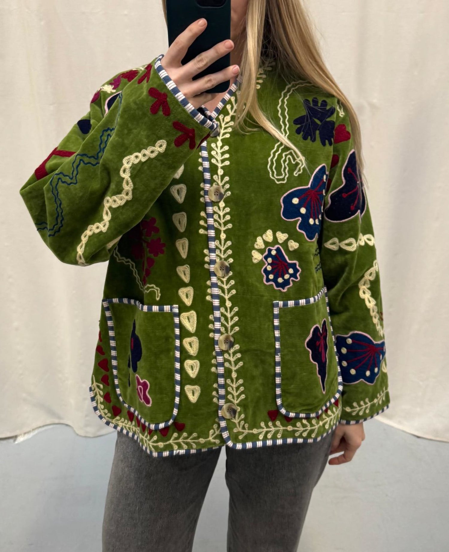 Maggie Jacket - Lucky Green