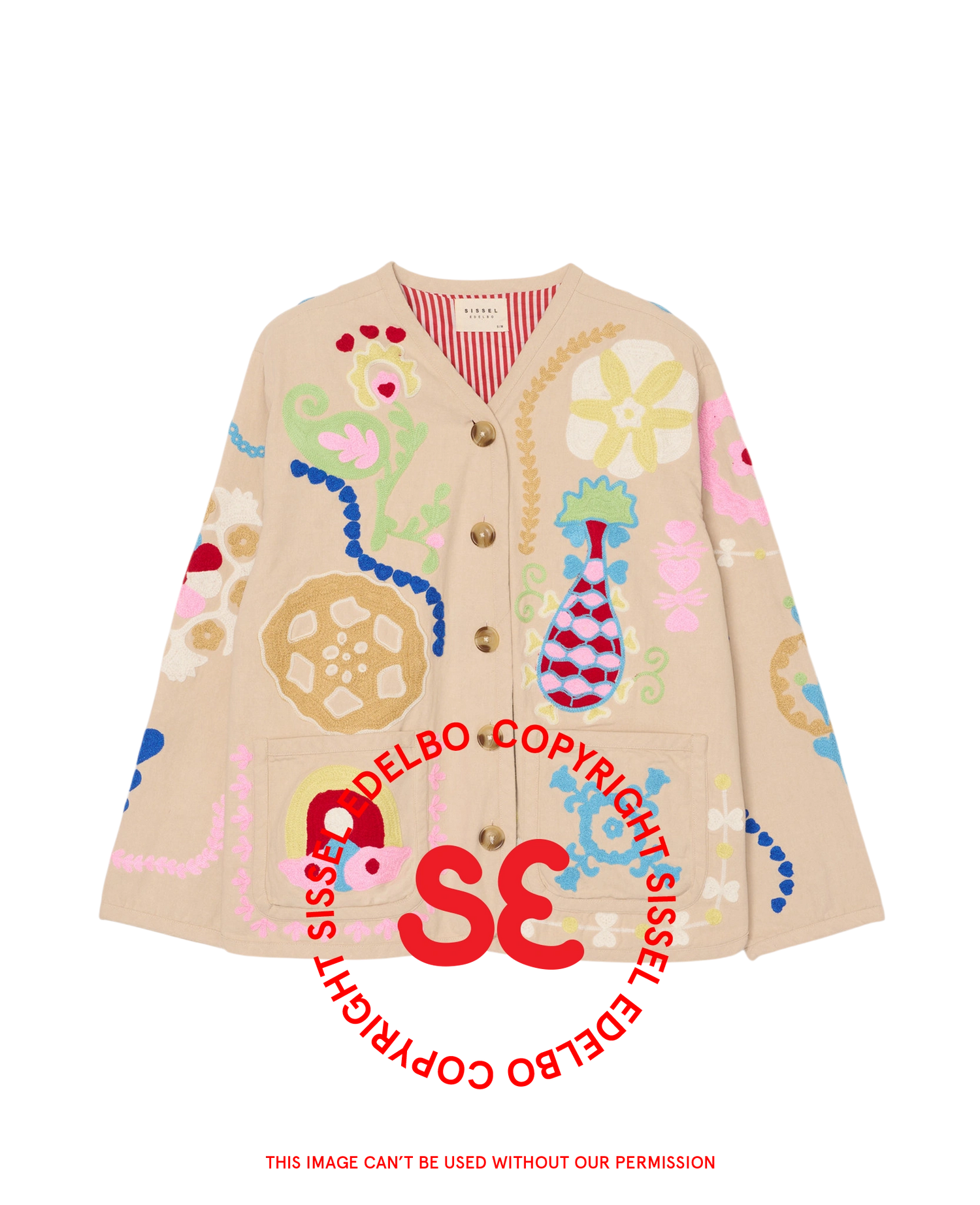 Maggie Jacket - Pastel Snake
