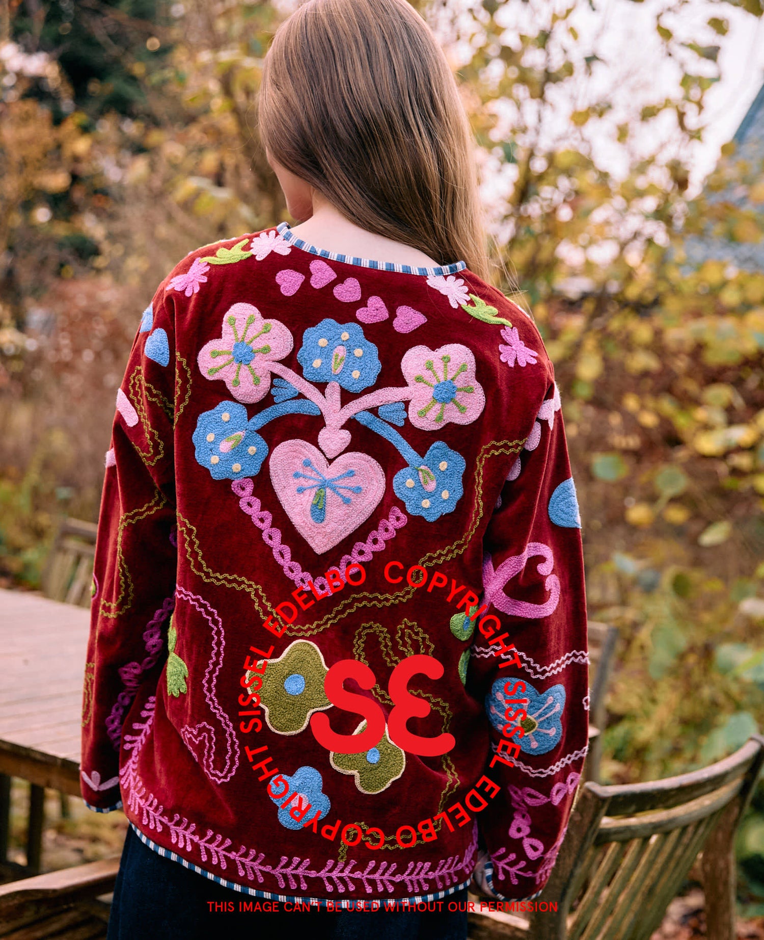 Maggie Jacket - Velvet Burgundy