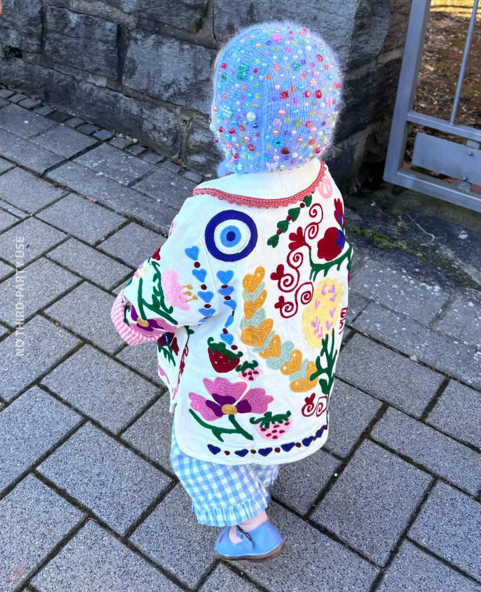Maggie MINI Jacket - White Rose – SISSEL EDELBO
